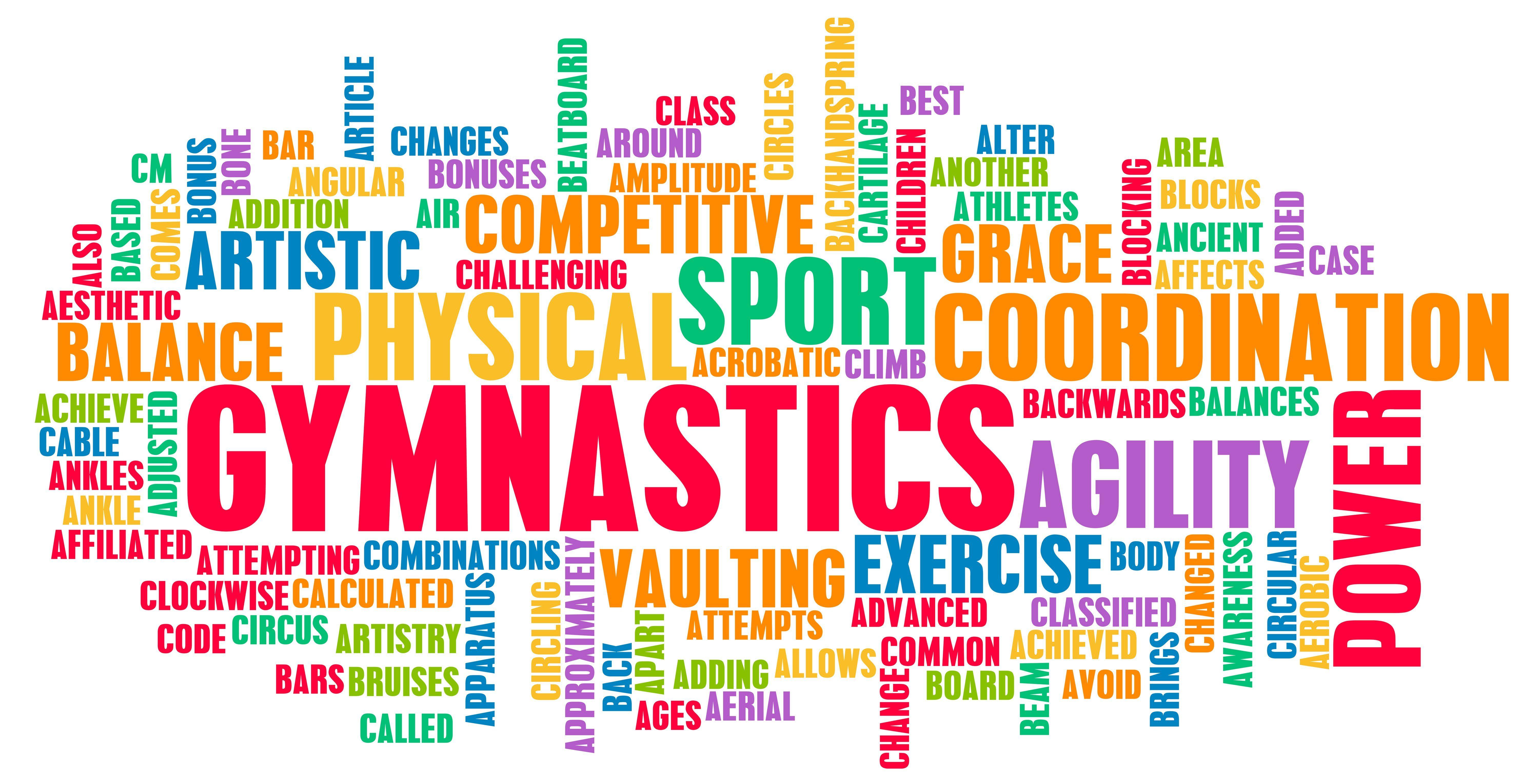 6000x3056 Gymnastics Background