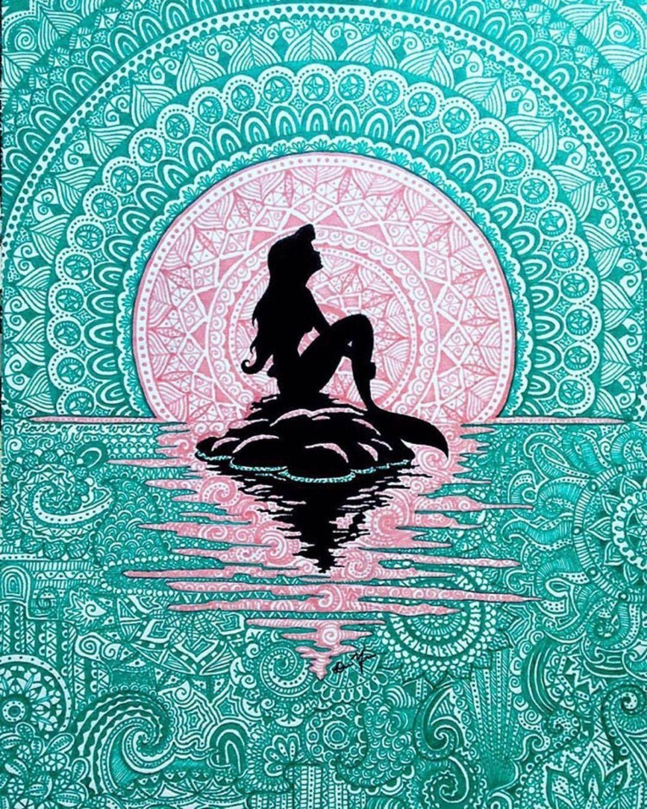 1280x1599 Mermaid iPhone Wallpaper