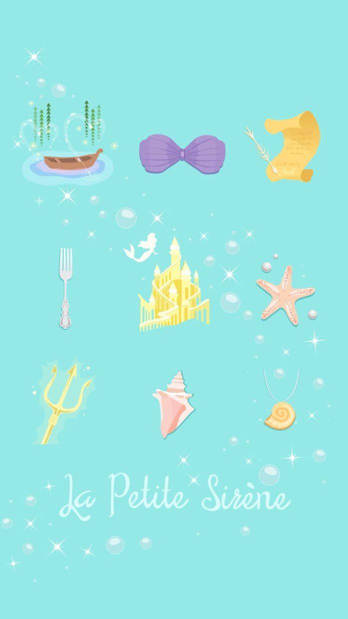 696x1237 Little Mermaid IPhone Wallpaper (696x1237 px, 0.04 Mb)