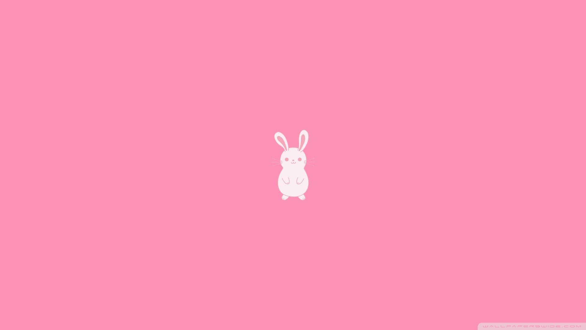 Pink Bunny Wallpapers - Top Free Pink Bunny Backgrounds - WallpaperAccess