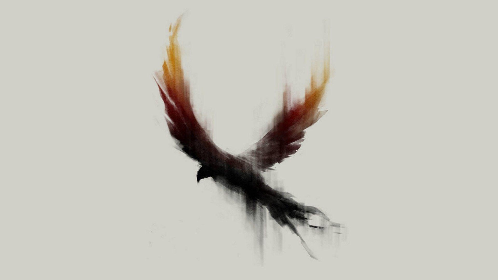 drawn bird wallpapers