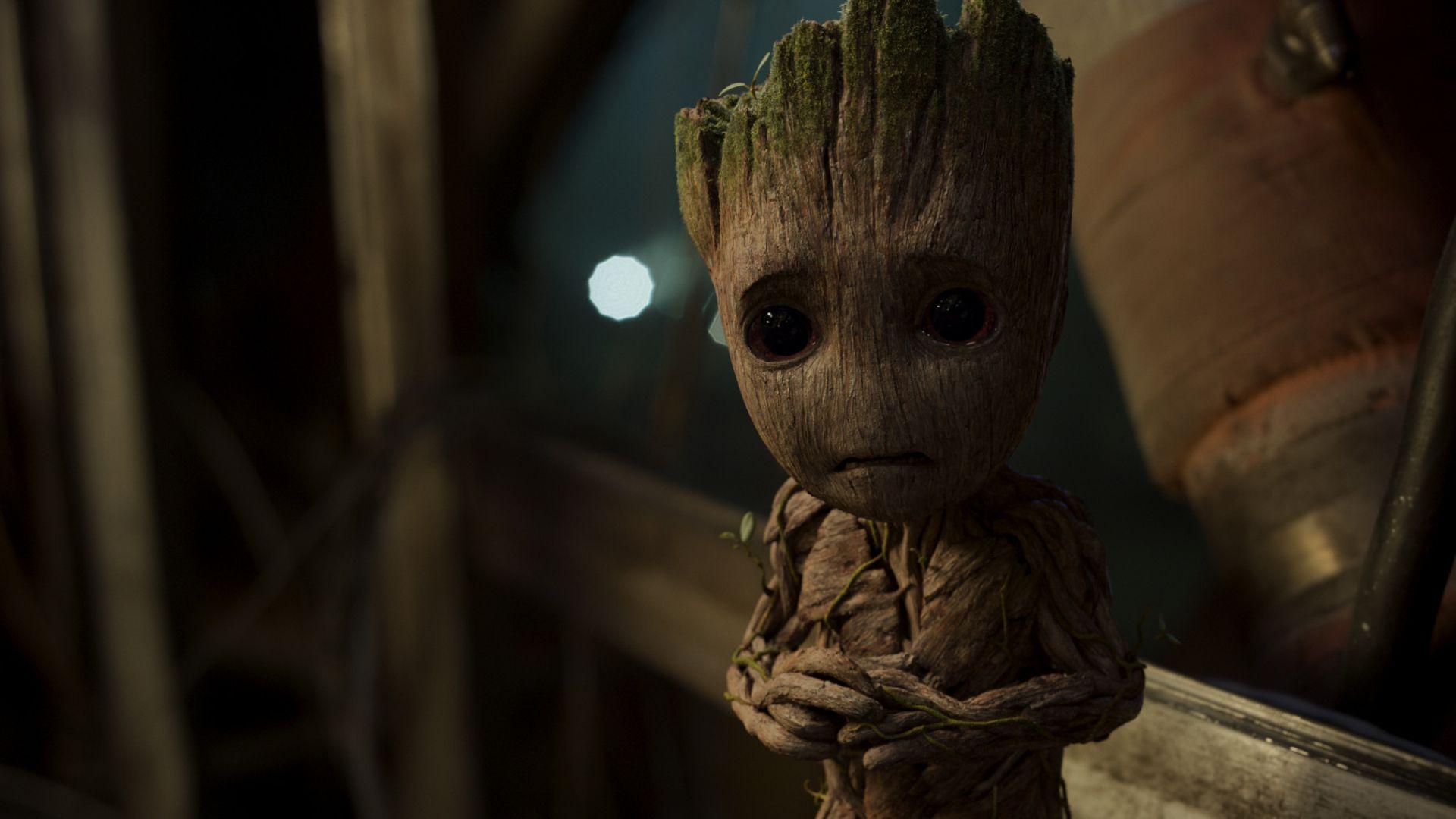1920x1080 Desktop Wallpaper Cute, Baby Groot, Guardians Of The Galaxy Vol 2
