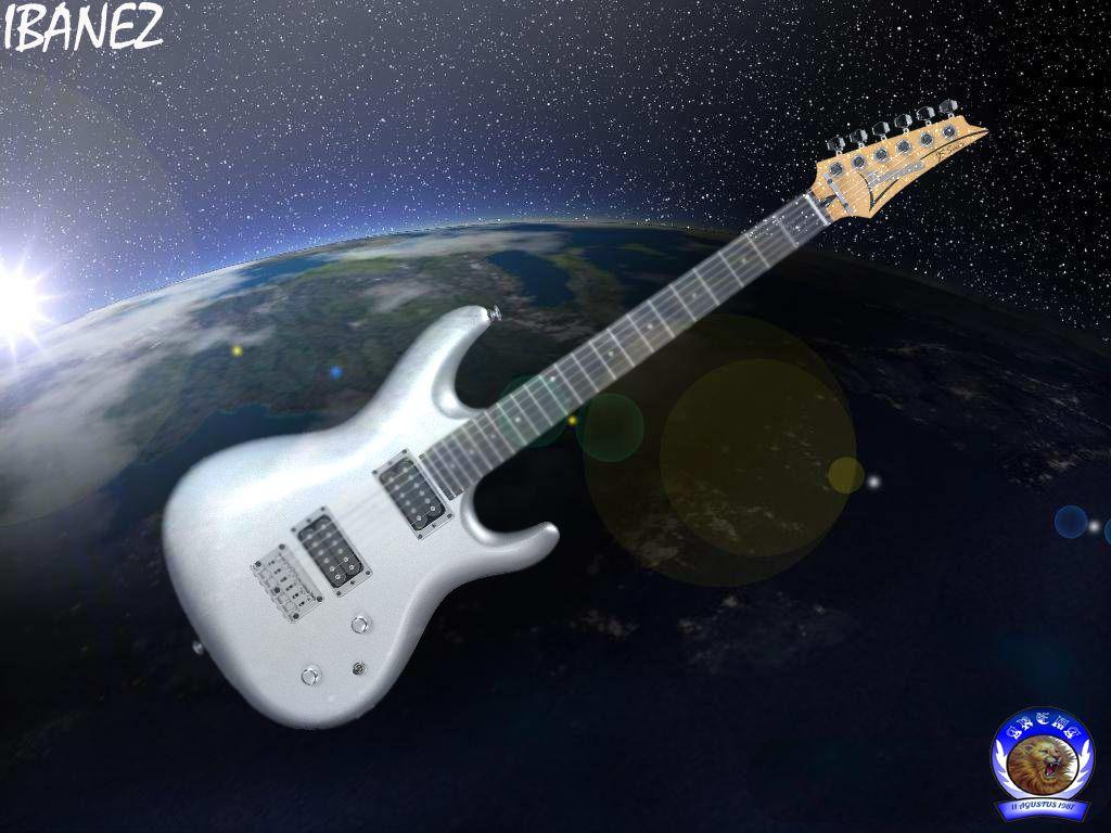 1024x768 Ibanez Guitar Wallpaper