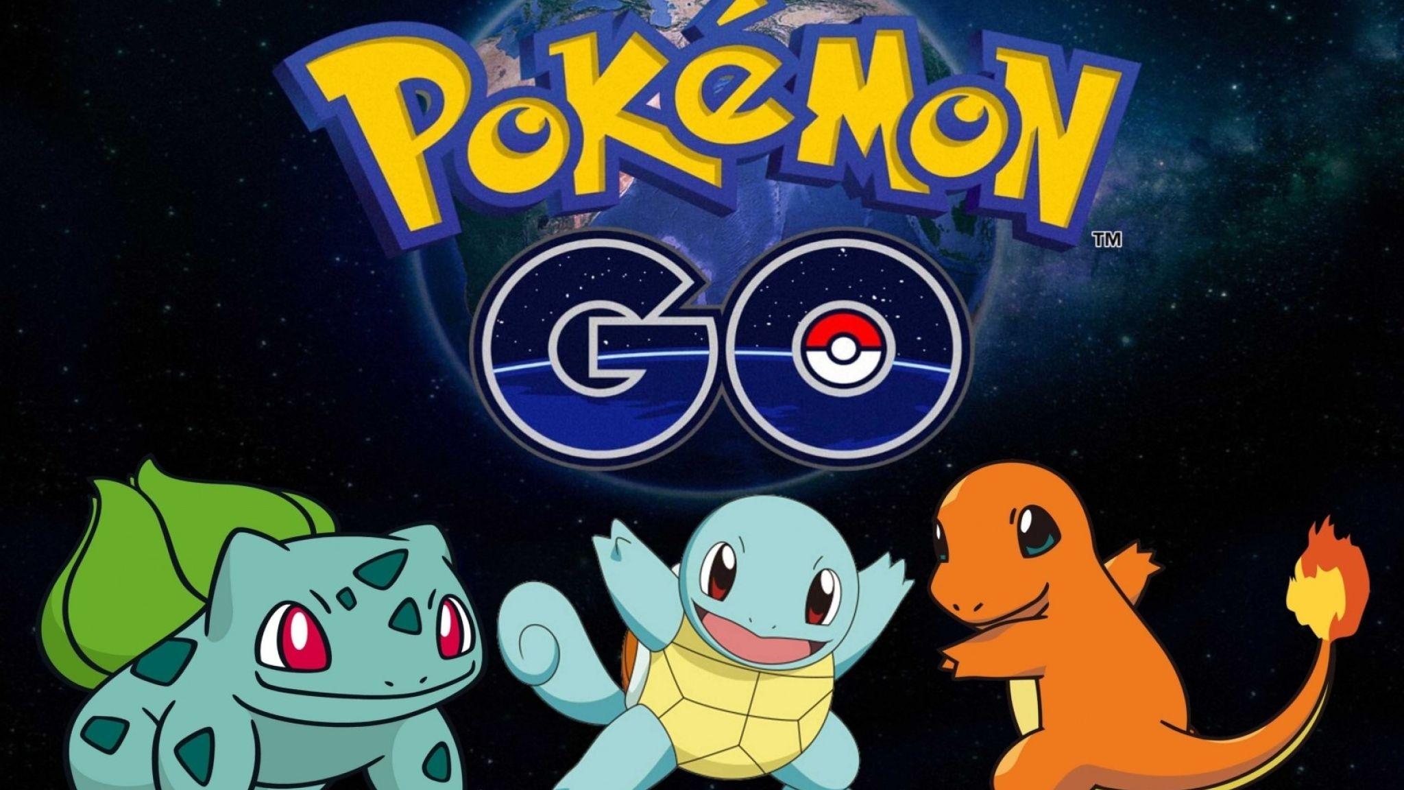 2048x1152 pokemon go, squirtle, charmander 2048x1152 Resolution