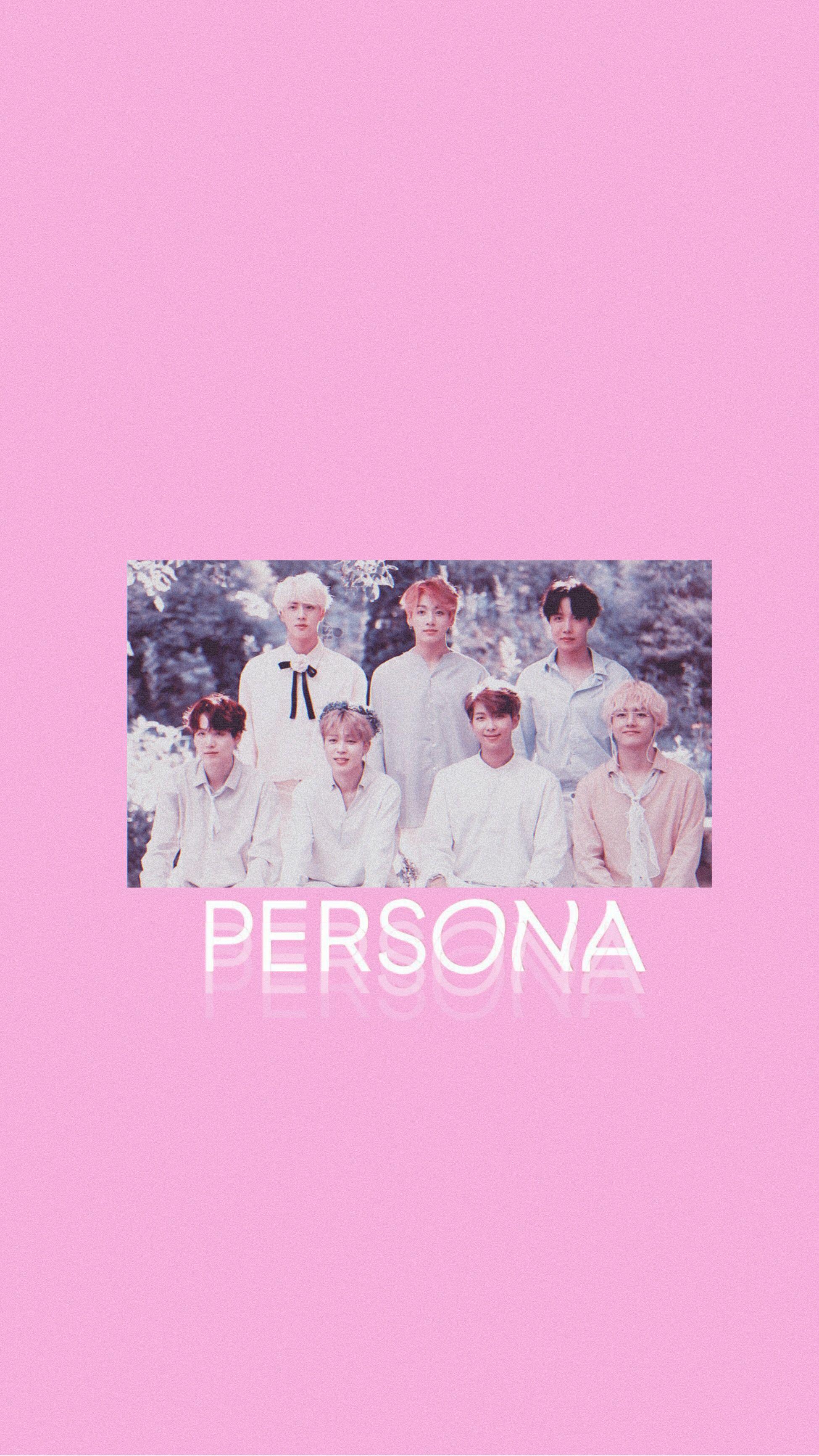 1949x3463 ot7 persona wallpaper btswallpaper pink Image by