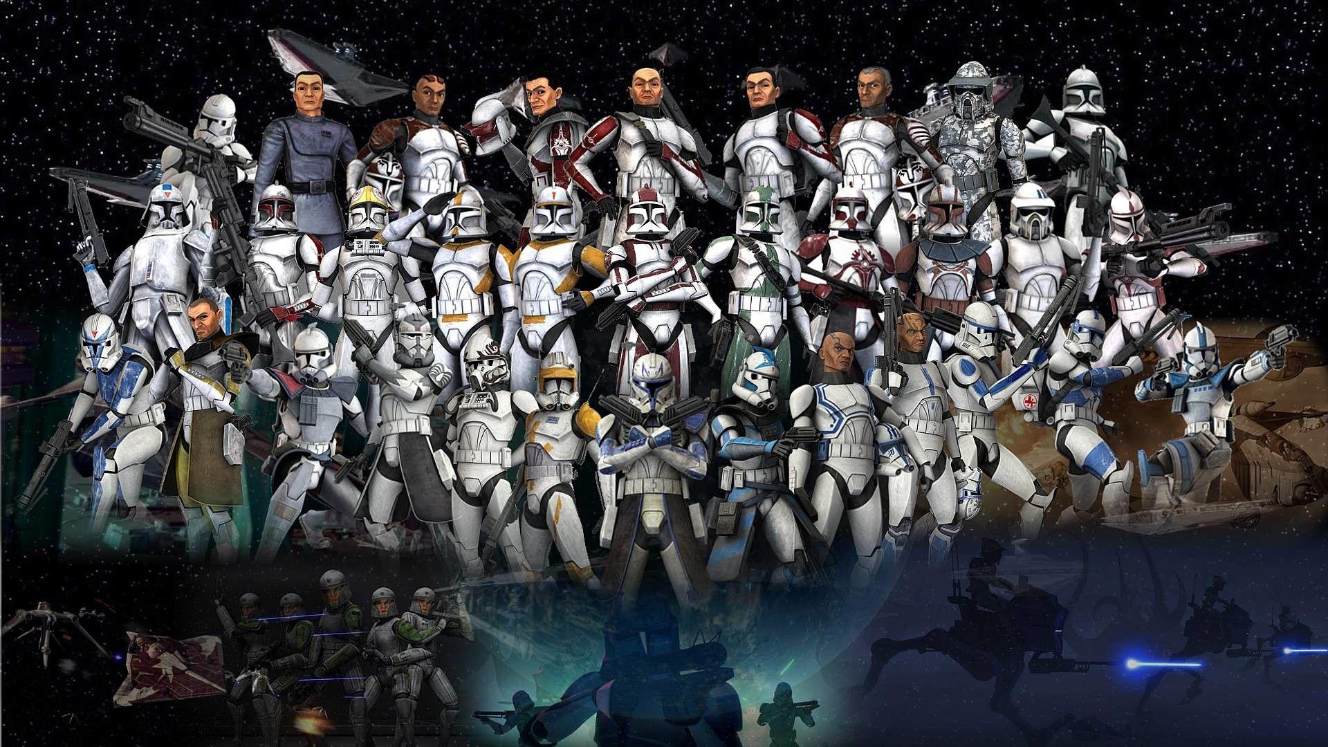 1920x1080 Star Wars Clone Trooper Wallpaper