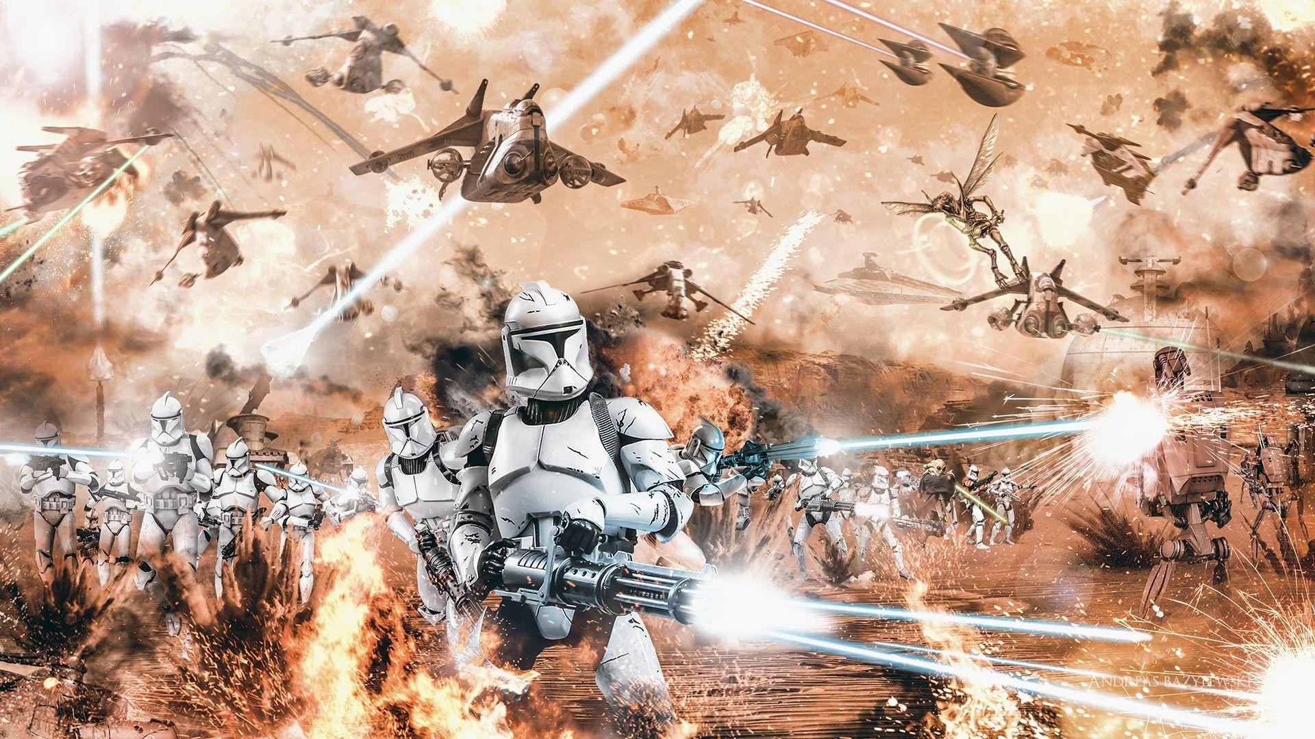 1920x1080 Star Wars Clone Trooper Wallpaper