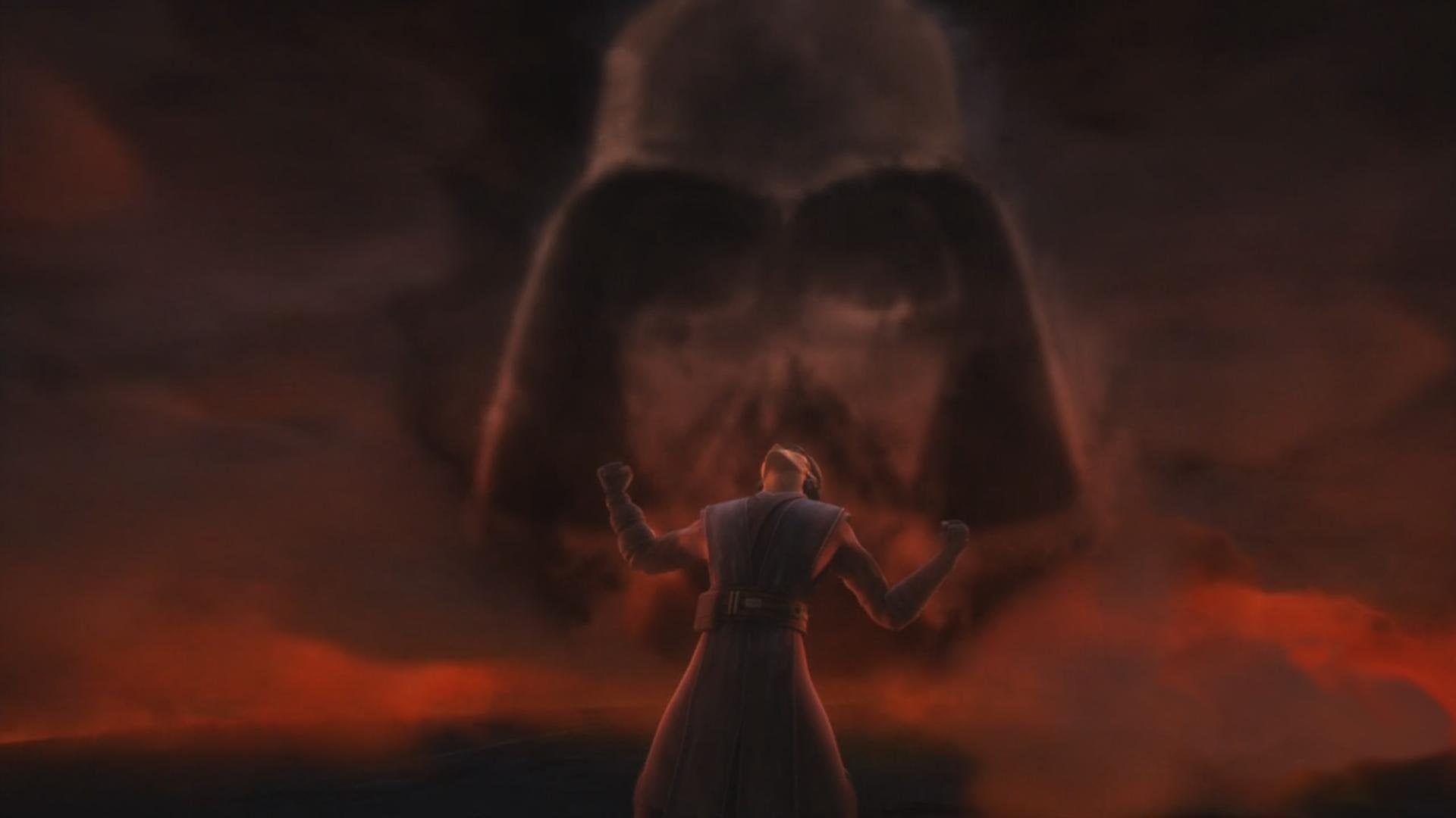 1920x1080 HD Wallpaper of the Darth Vader allusion from last week's Clone