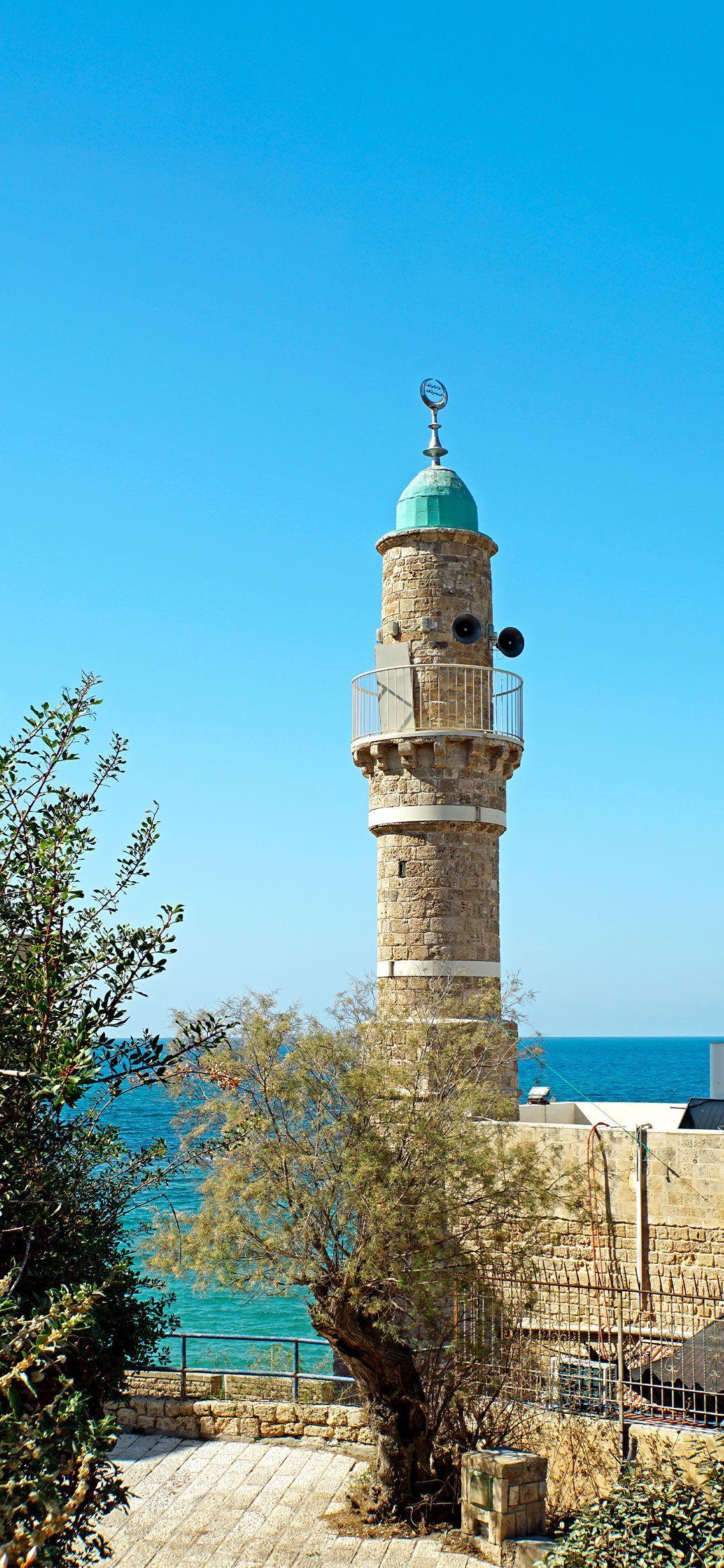 1080x2340 Al Bahr Mosque (The Sea Mosque) Islamic Wallpaper In 2020