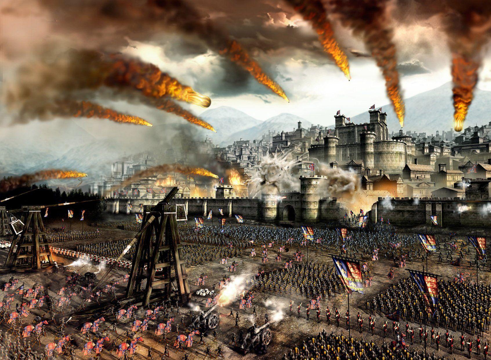 1693x1240 Medieval War Wallpaper