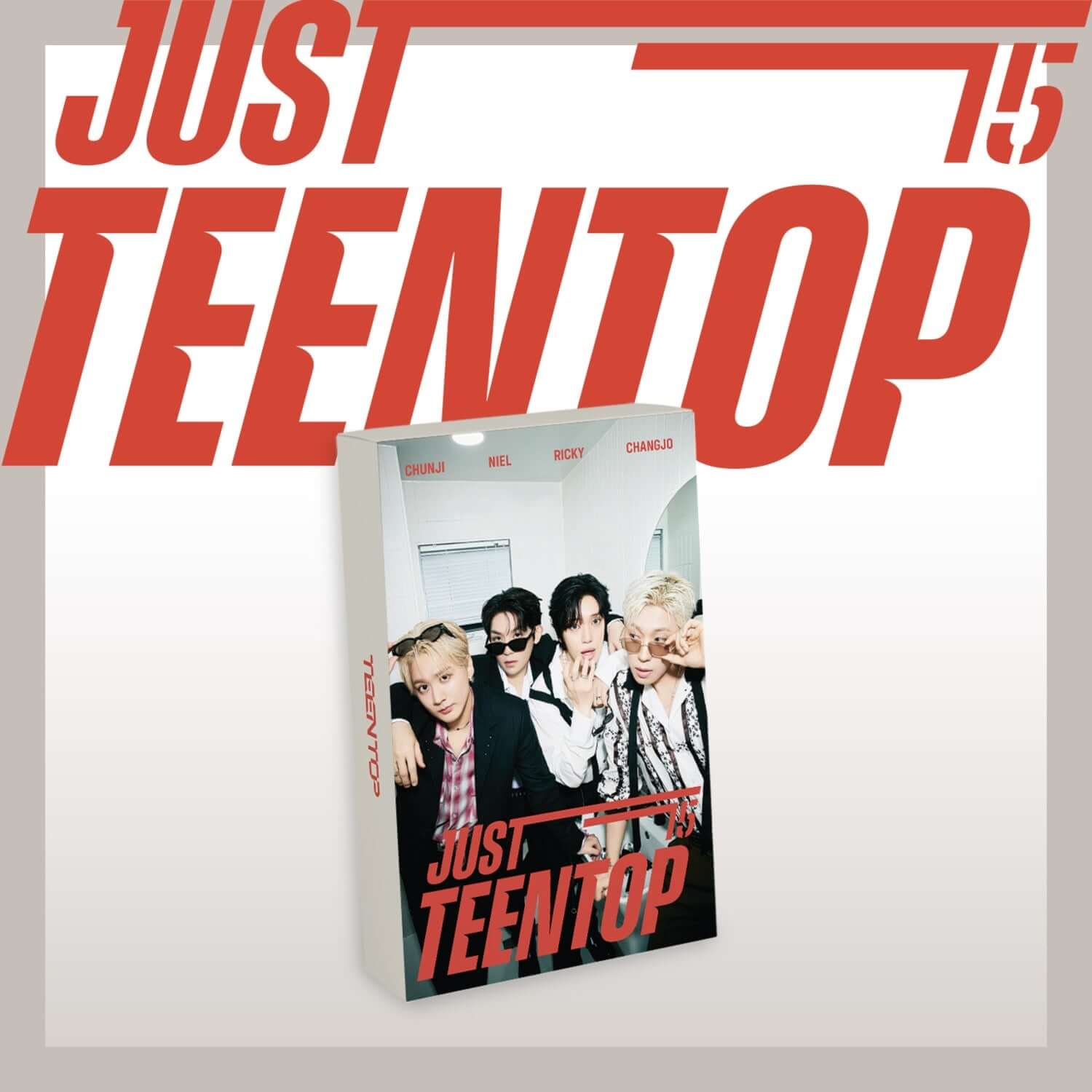 1500x1500 TEEN TOP - [Just Just Teen Top] (MINI BOX ver.) (POCAALBUM)