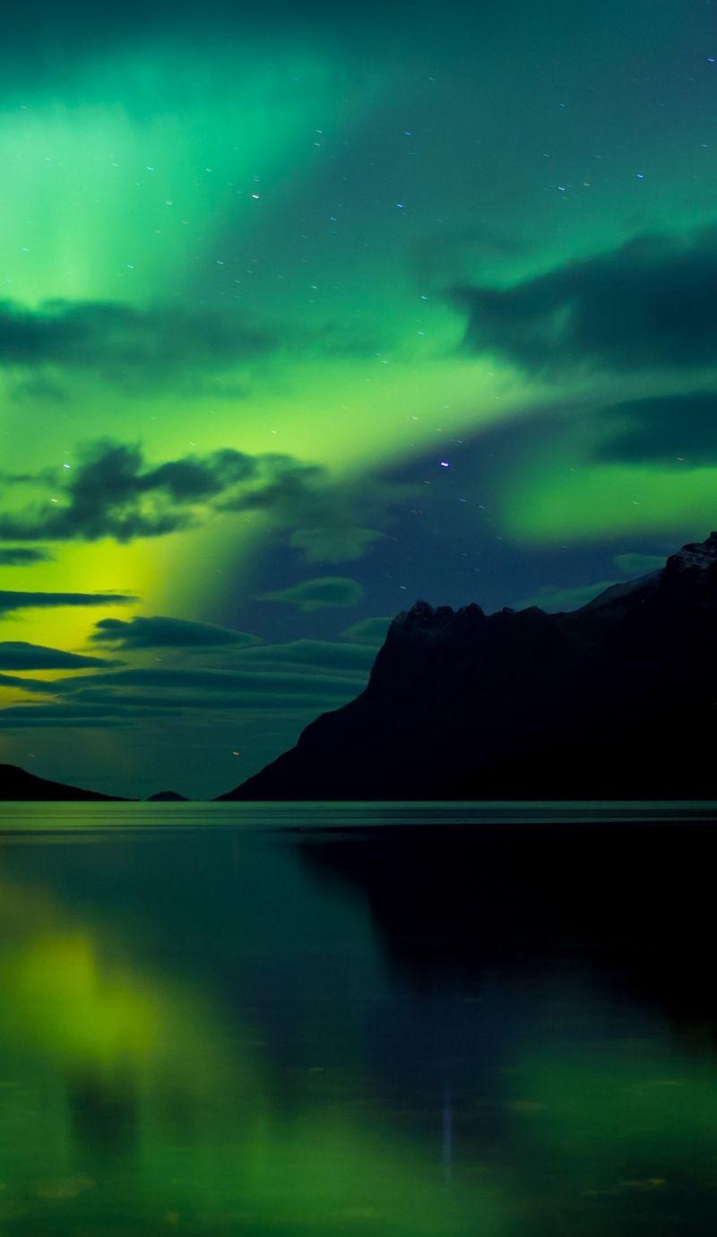 800x1380 Download Aurora Borealis, 5k, 4k wallpaper, Abisko, Sweden, Europe