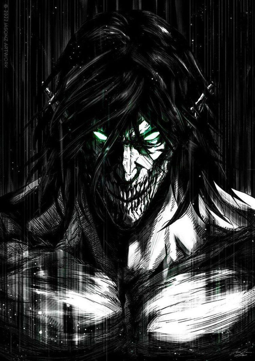 849x1200 Eren Yeager wallpaper