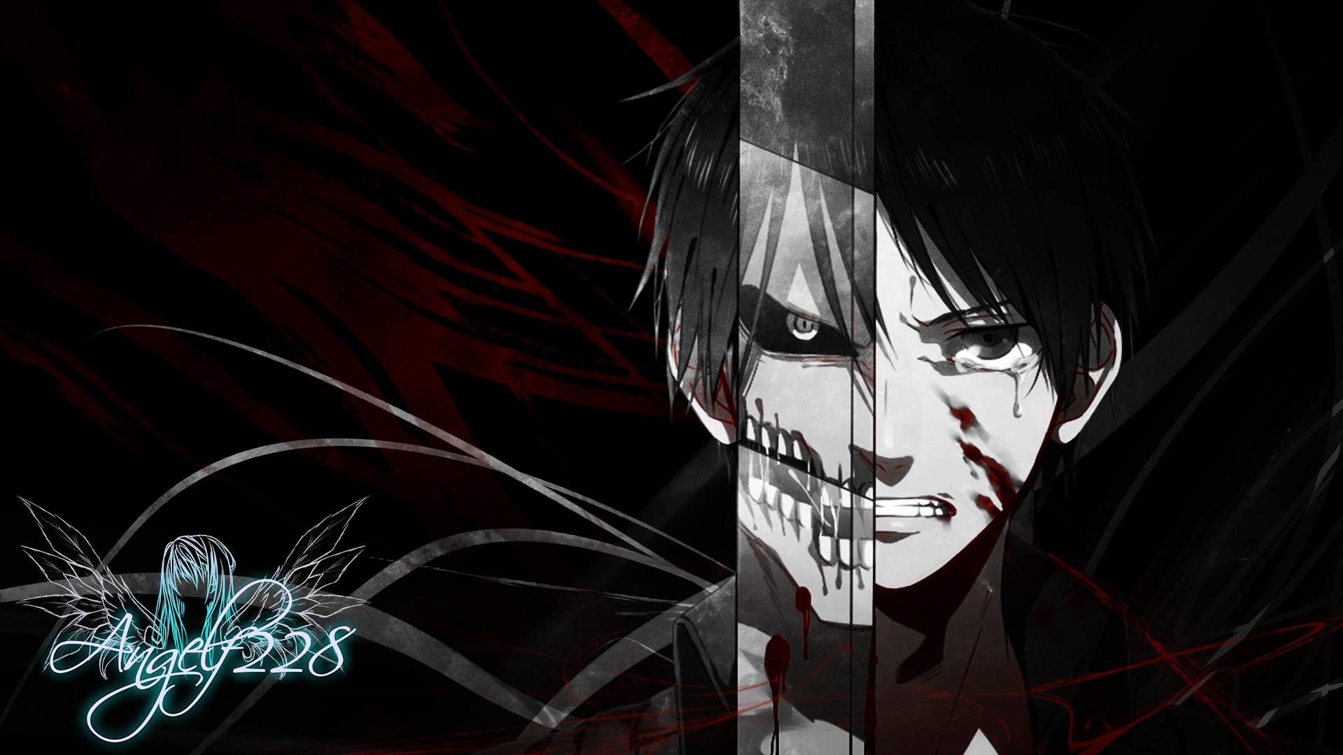 1920x1080 Eren Yeager HD Wallpaper. Attack on Titan Anime Artx1080