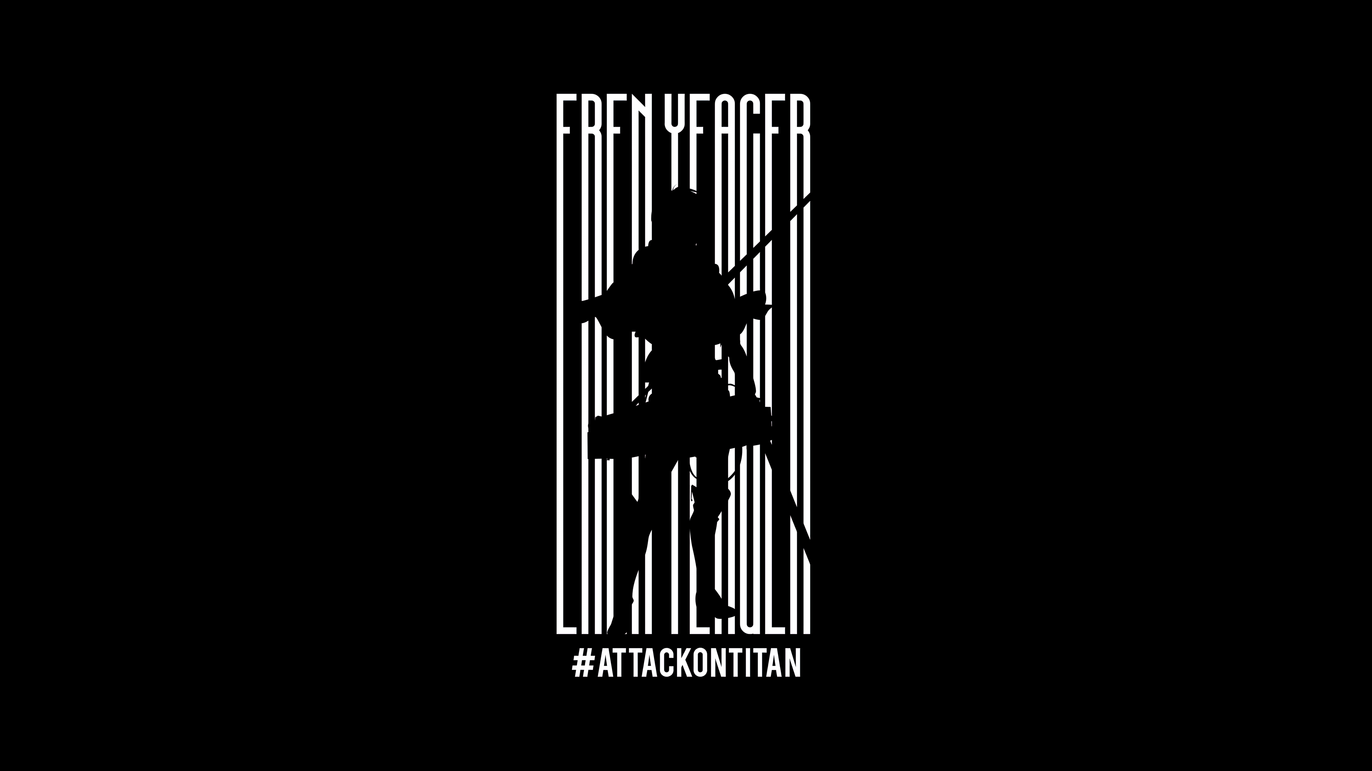 4480x2520 Eren Yeager Wallpaper 4K, Minimalist, Attack on Titan, 5K