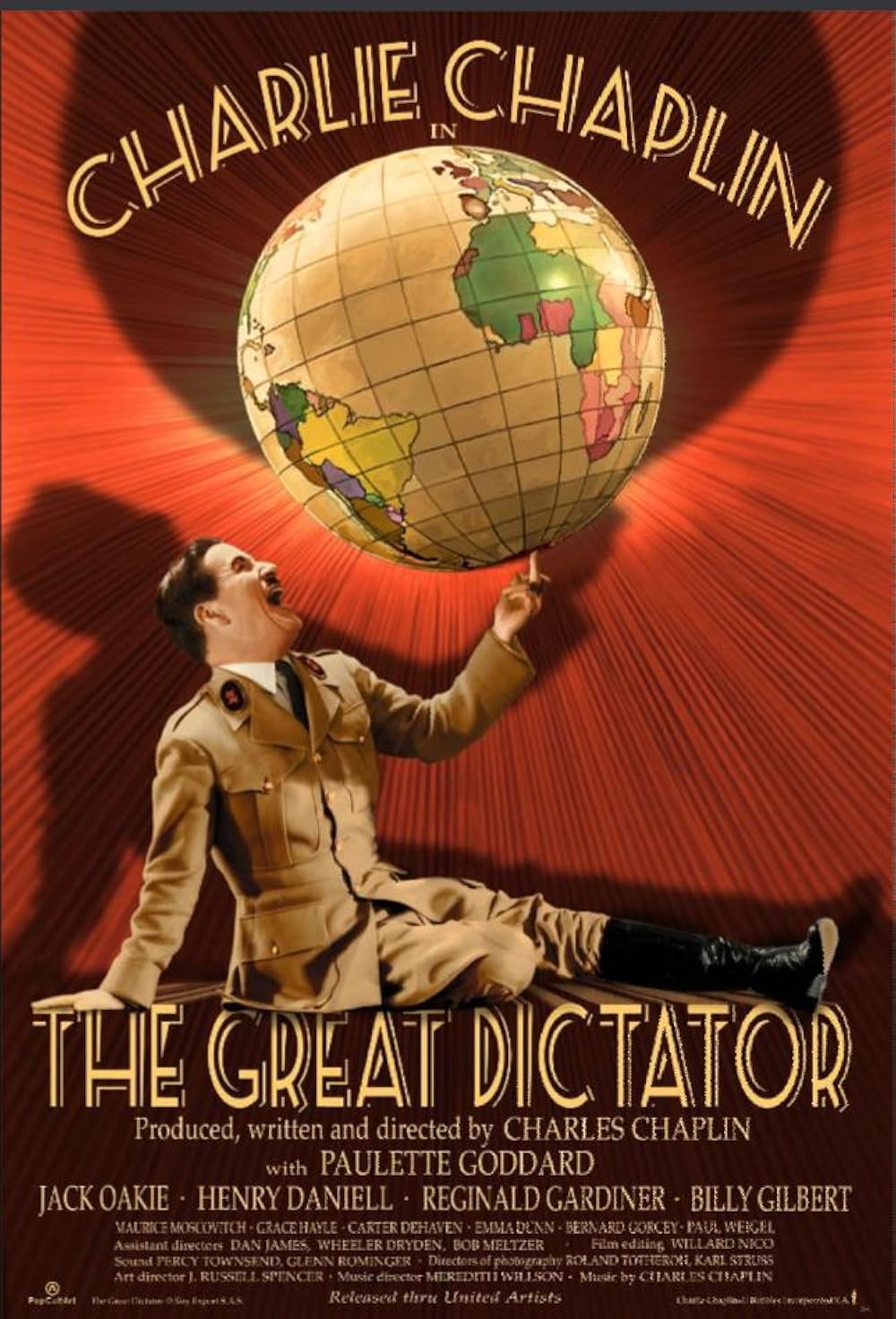 1000x1472 The Great Dictator (1940)
