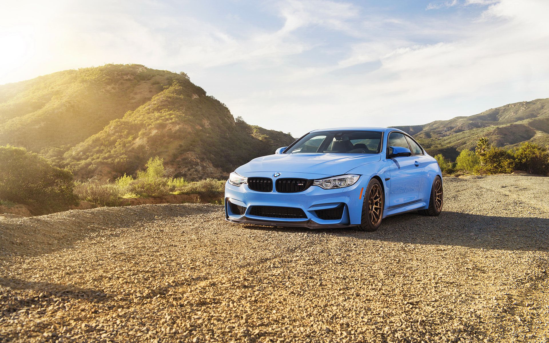 1920x1200 Wallpaper car, blue, BMW M4 for mobile and desktop, section bmw, resolution 1920x1200