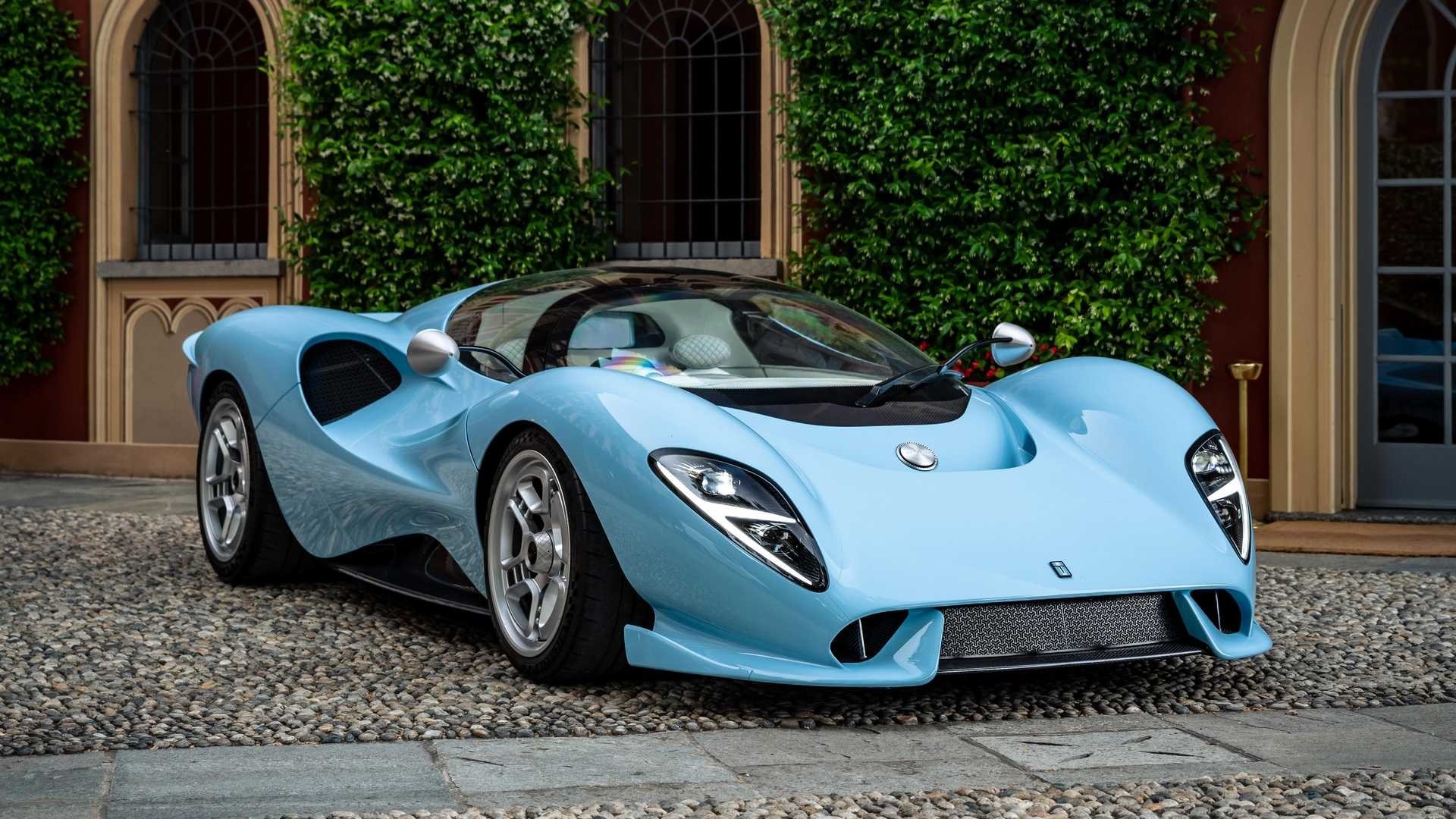 1920x1080 Baby Blue De Tomaso P72 Prototype Could Win the Crown in Beauty Pageants