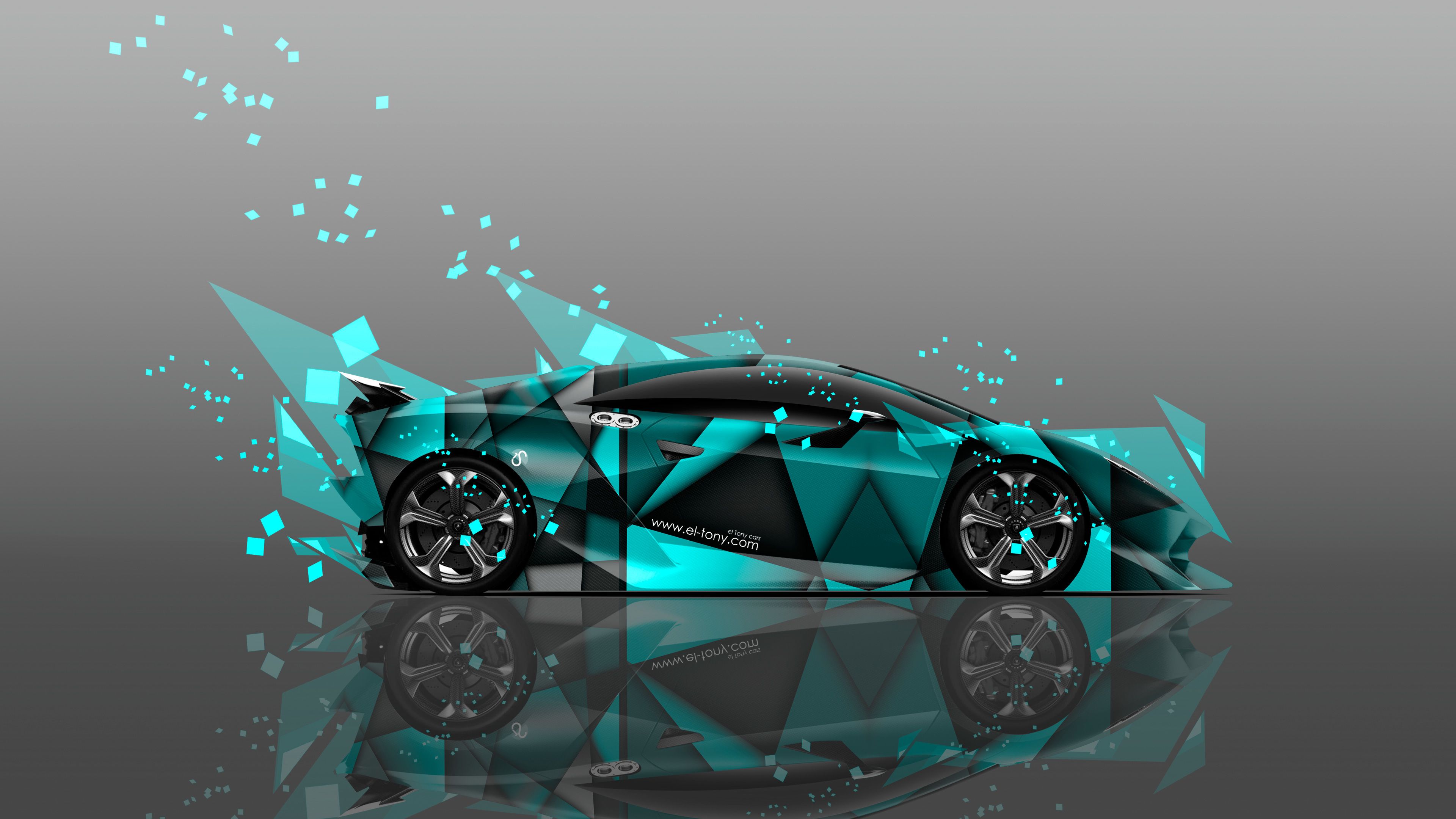 3840x2160 Wallpaper Purple and Black Sports Car, Background Free Image