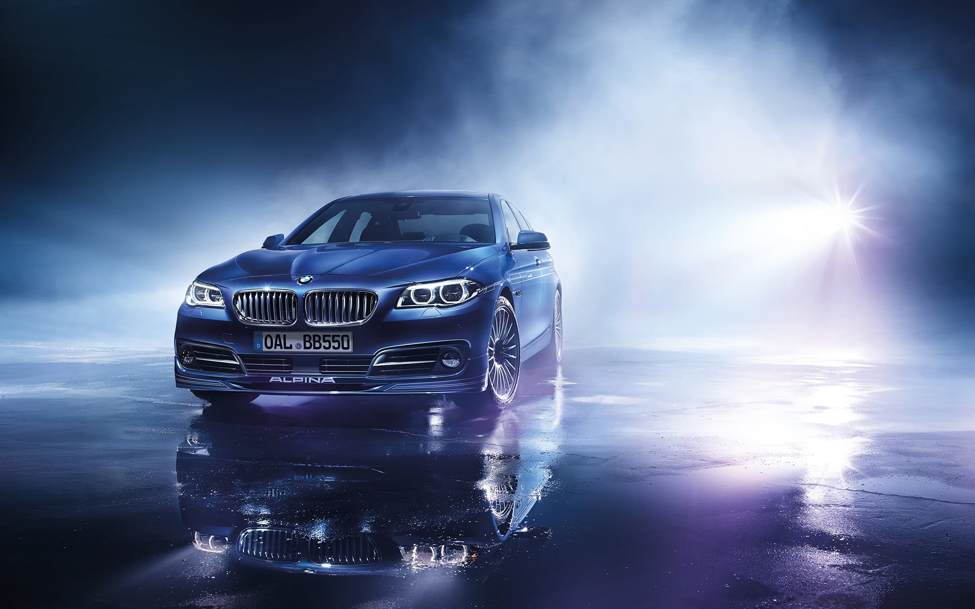 1920x1200 resolution. gray BMW car, car, BMW, Alpina, blue cars HD wallpaper
