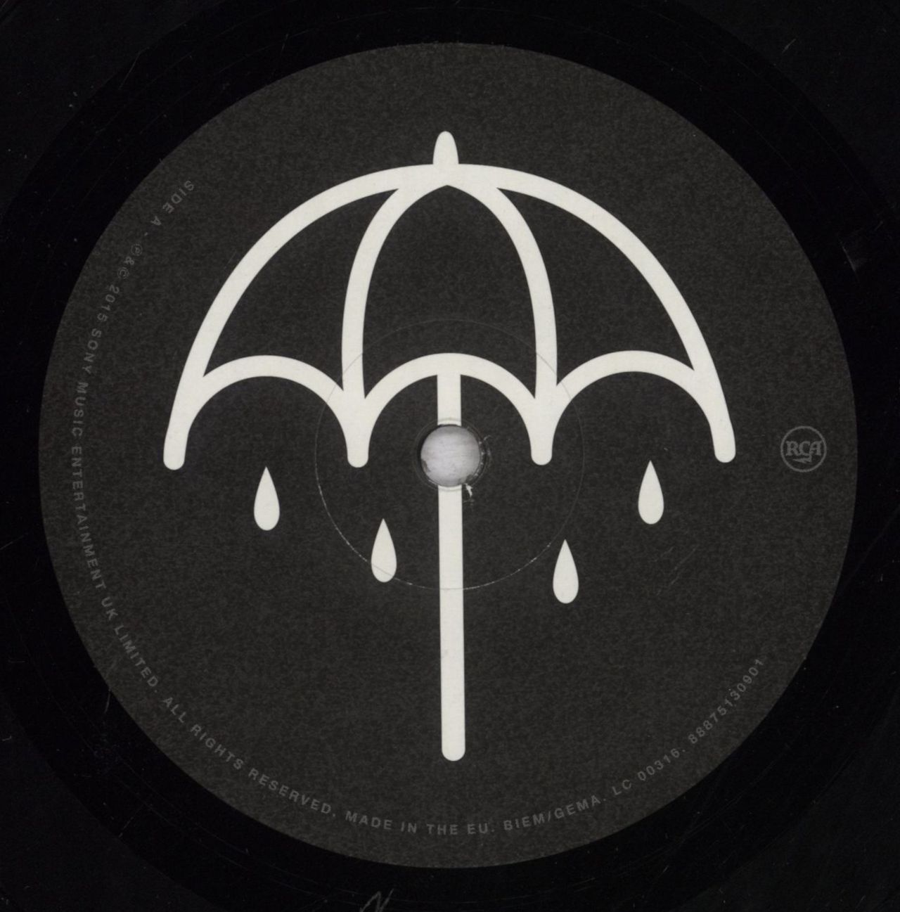 1280x1297 Bring Me The Horizon That's The Spirit + Fully Autographed UK Vinyl LP