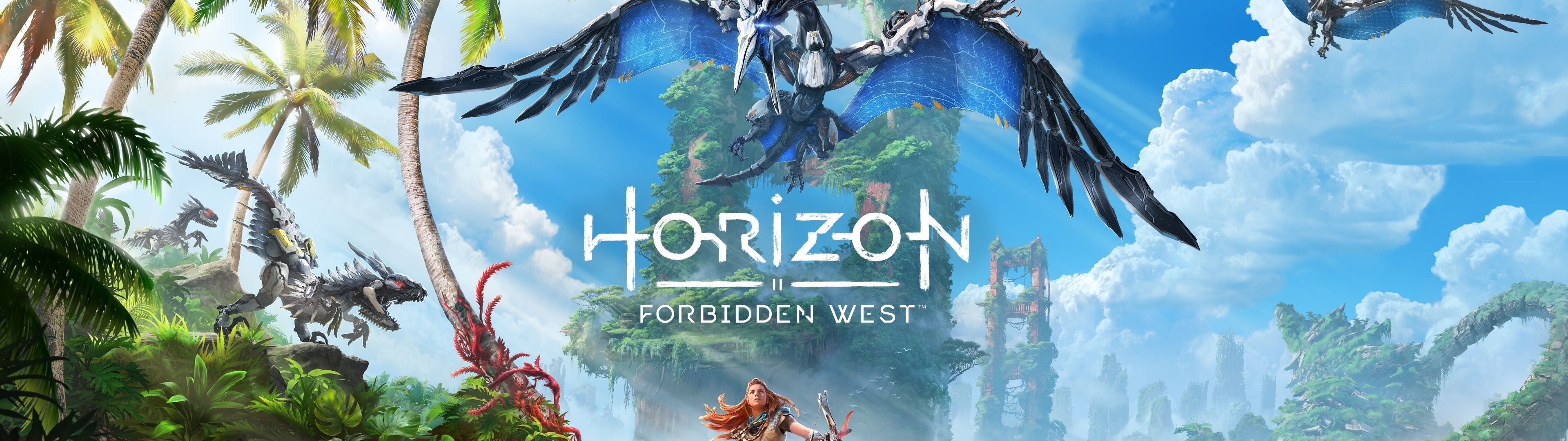 3840x1080 Horizon Forbidden West Wallpaper 4K, Artwork, Aloy