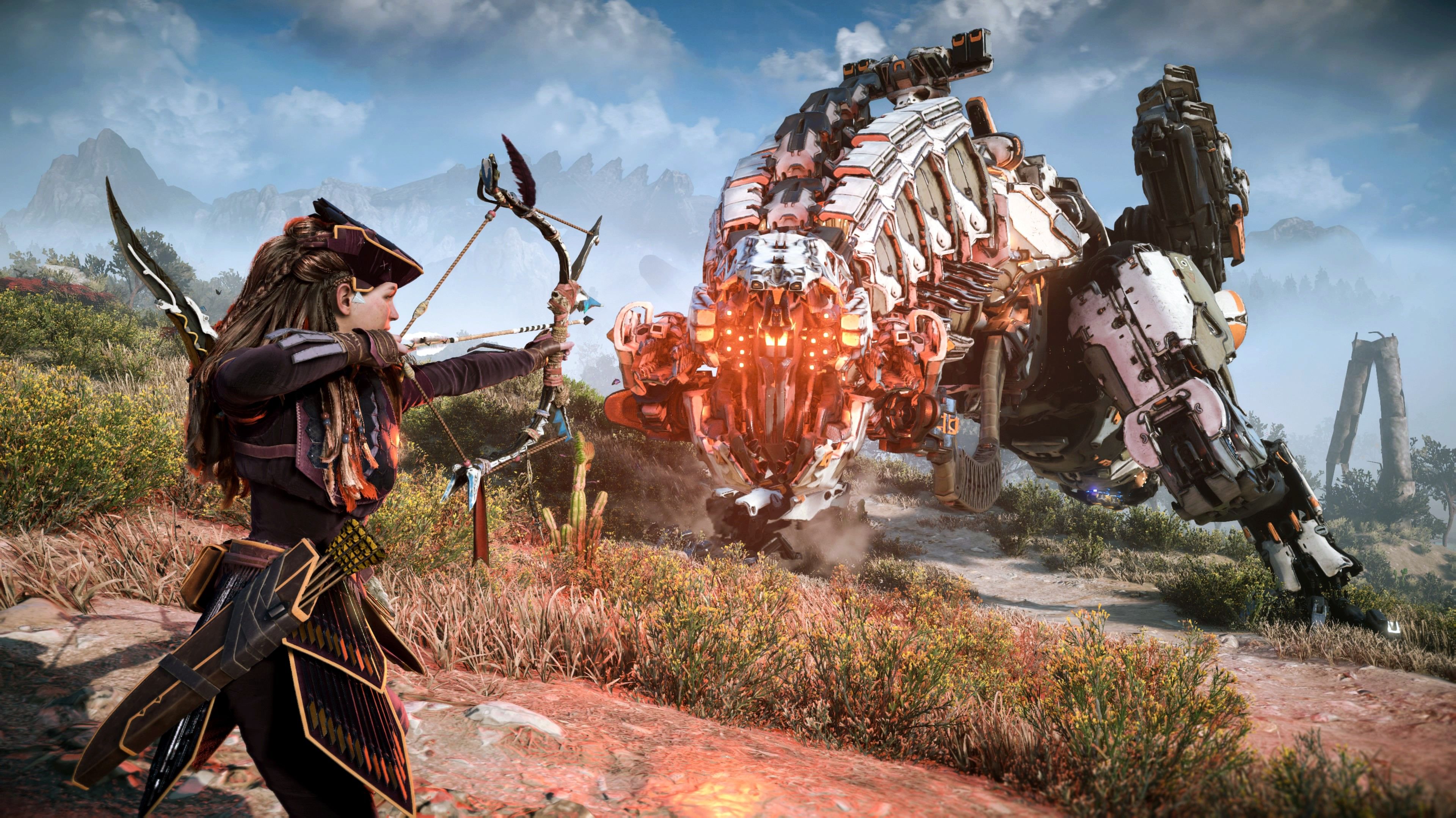 3840x2160 Aloy Battle 4K HD Horizon Forbidden West Wallpaper