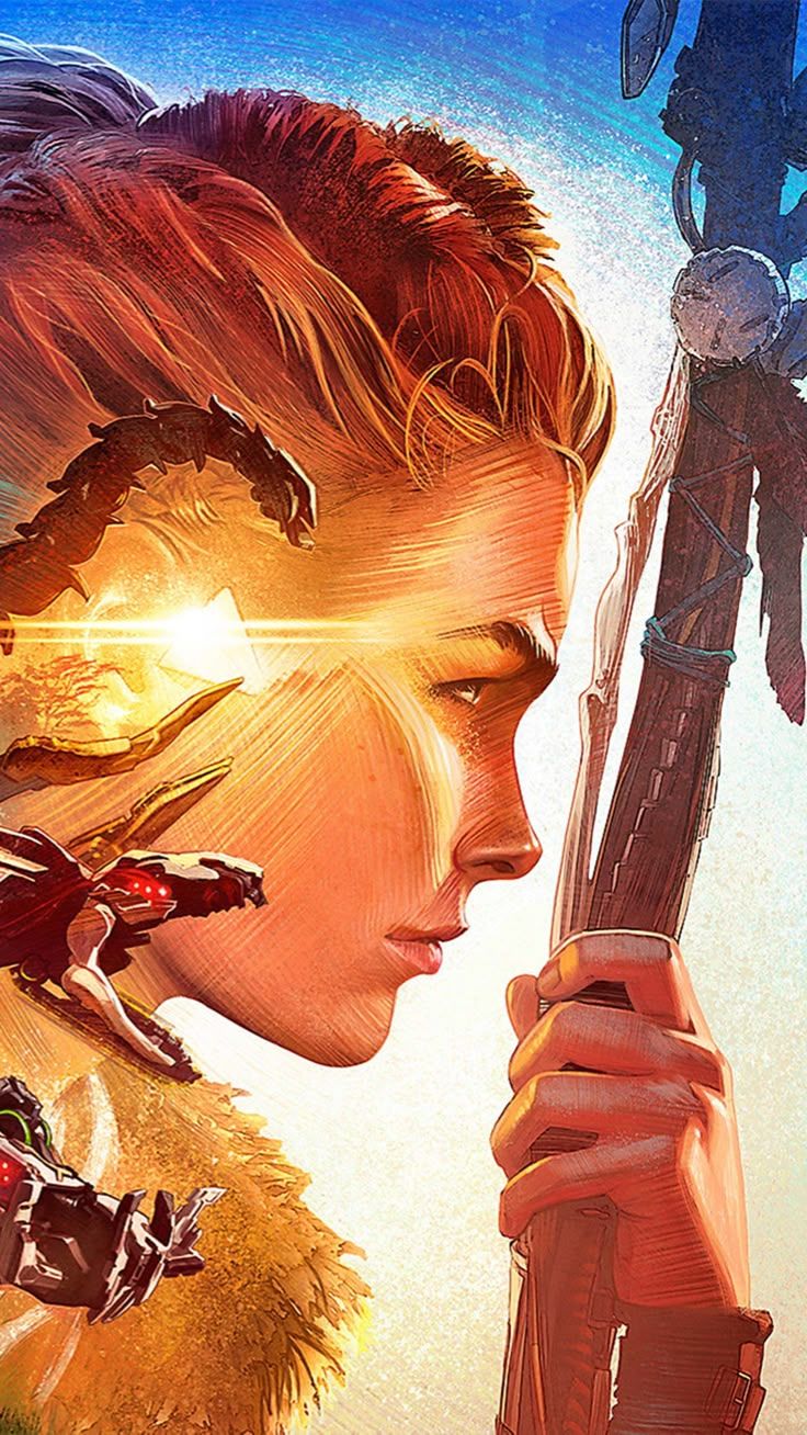 736x1308 Aloy Horizon Forbidden West 4K Ultra HD Mobile Wallpaper for iPhone & Android