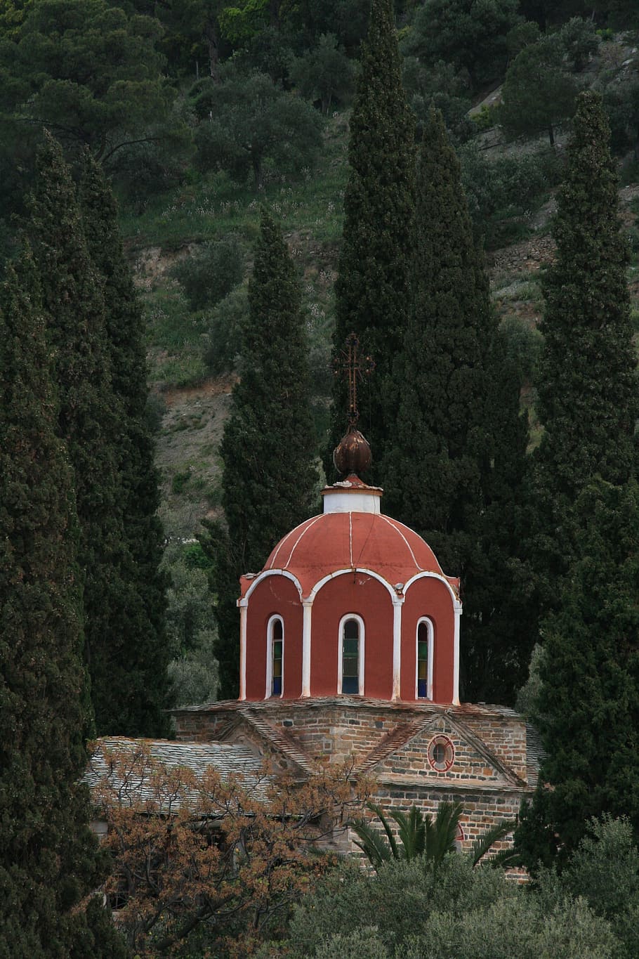 910x1365 Mount athos 1080P, 2K, 4K, 5K HD wallpaper free download