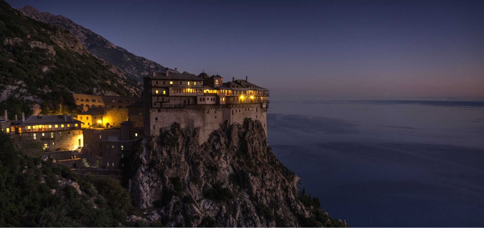 2000x941 Simonopetra Monastery: an architectural wonder in the monastic state of Mount Athos