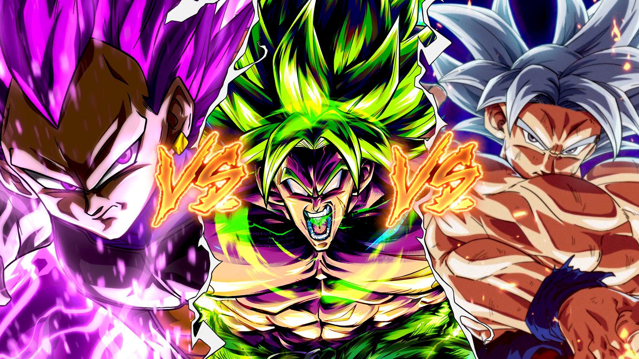 2048x1152 Goku Ultra Ego Wallpaper