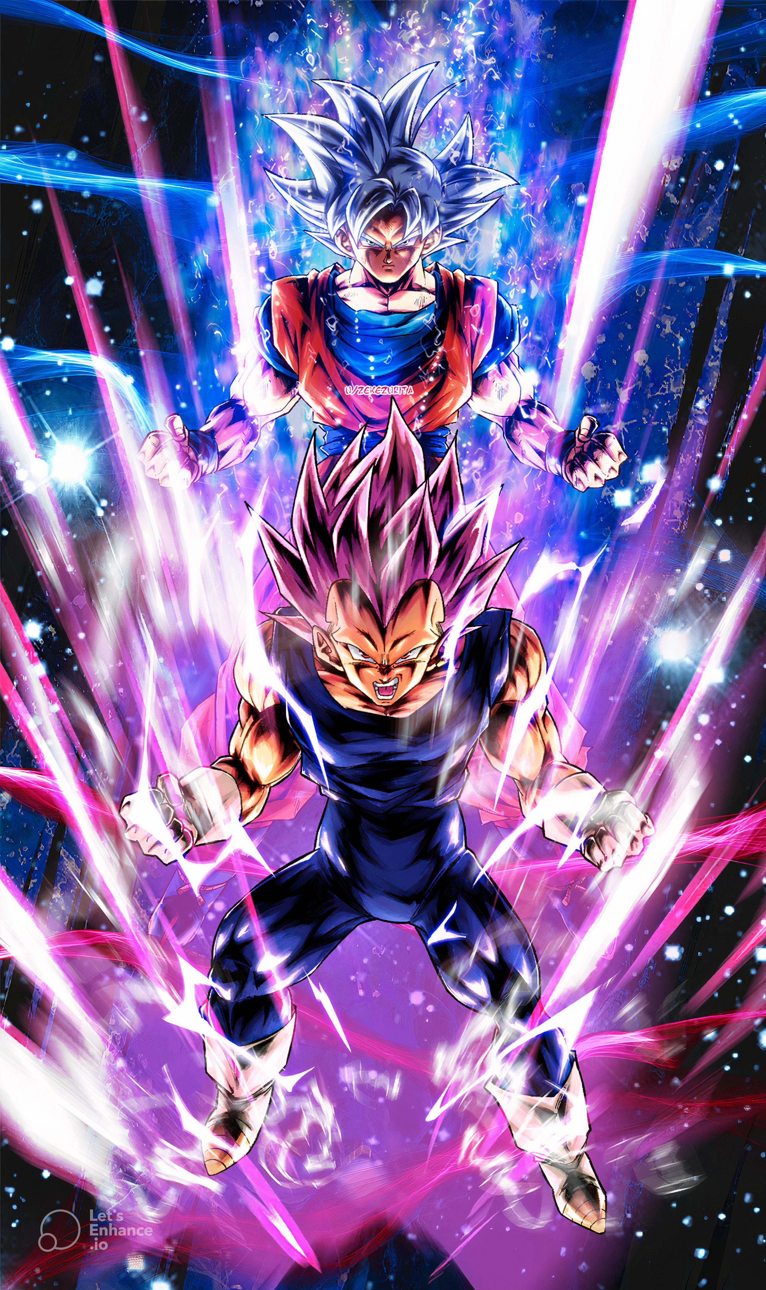 2568x4324 Ultra Ego Vegeta iPhone Wallpaper