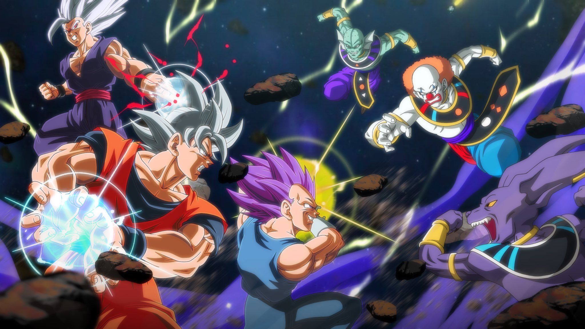 2048x1152 Goku Ultra Ego Wallpaper