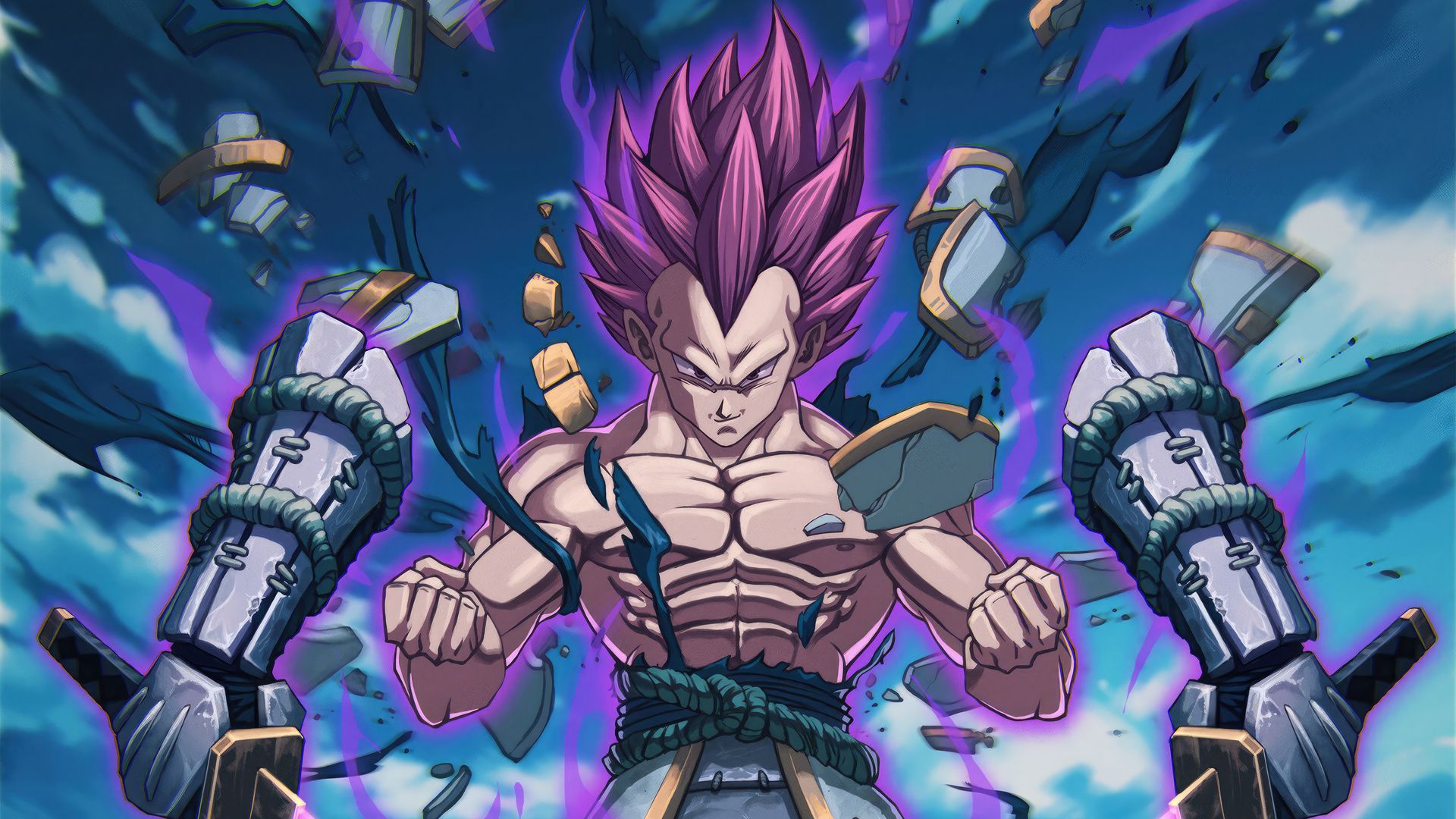 1920x1080 Samurai Vegeta Ultra Ego Laptop Full HD 1080P , HD 4k Wallpaper , Image, Background, Photos and Picture