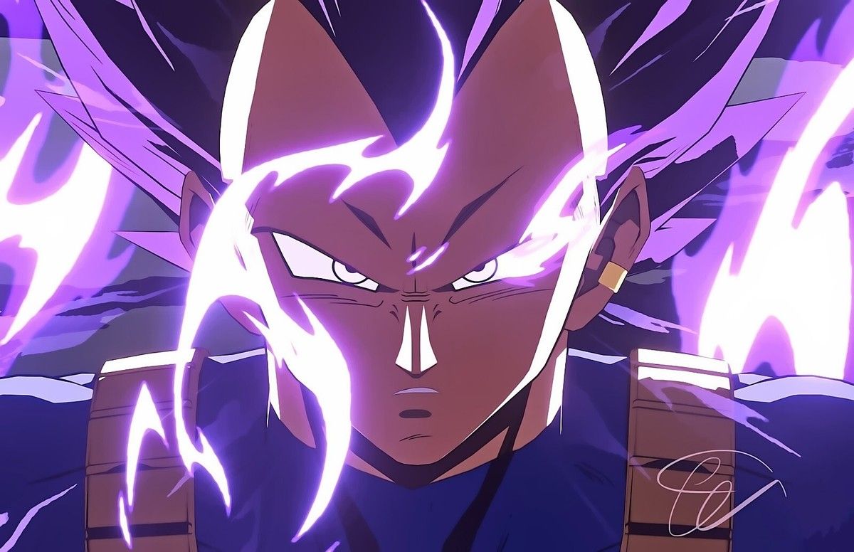 1200x776 Vegeta Ultra Ego Hakai Poster. Framed Art. Dragon Ball Super. DBZ
