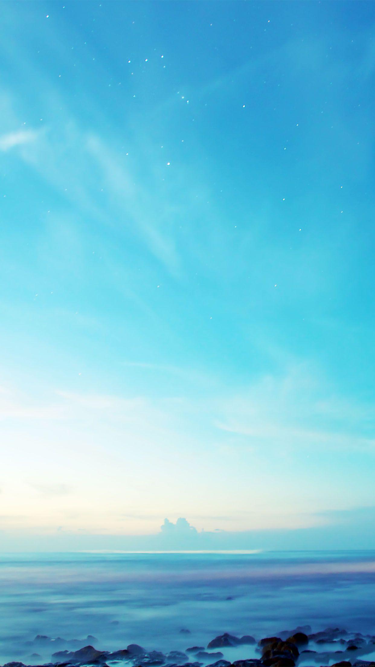 1242x2208 Sky Bright Shiny Morning Nature Android wallpaper