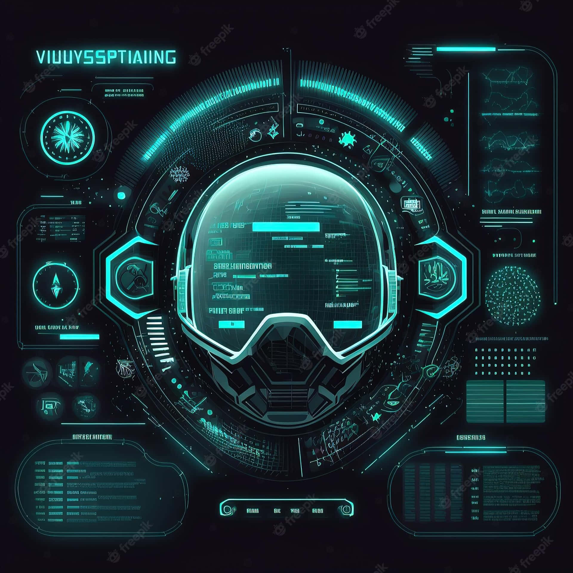 1920x1920 Jarvis AI Wallpaper