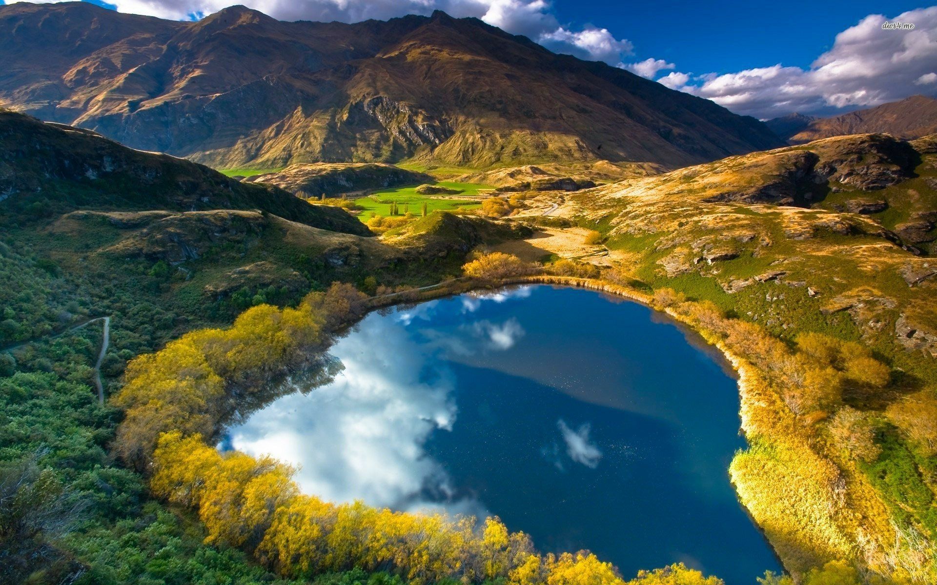 1920x1200 Serene Lake Reflections: Stunning Nature HD Wallpaperx1200