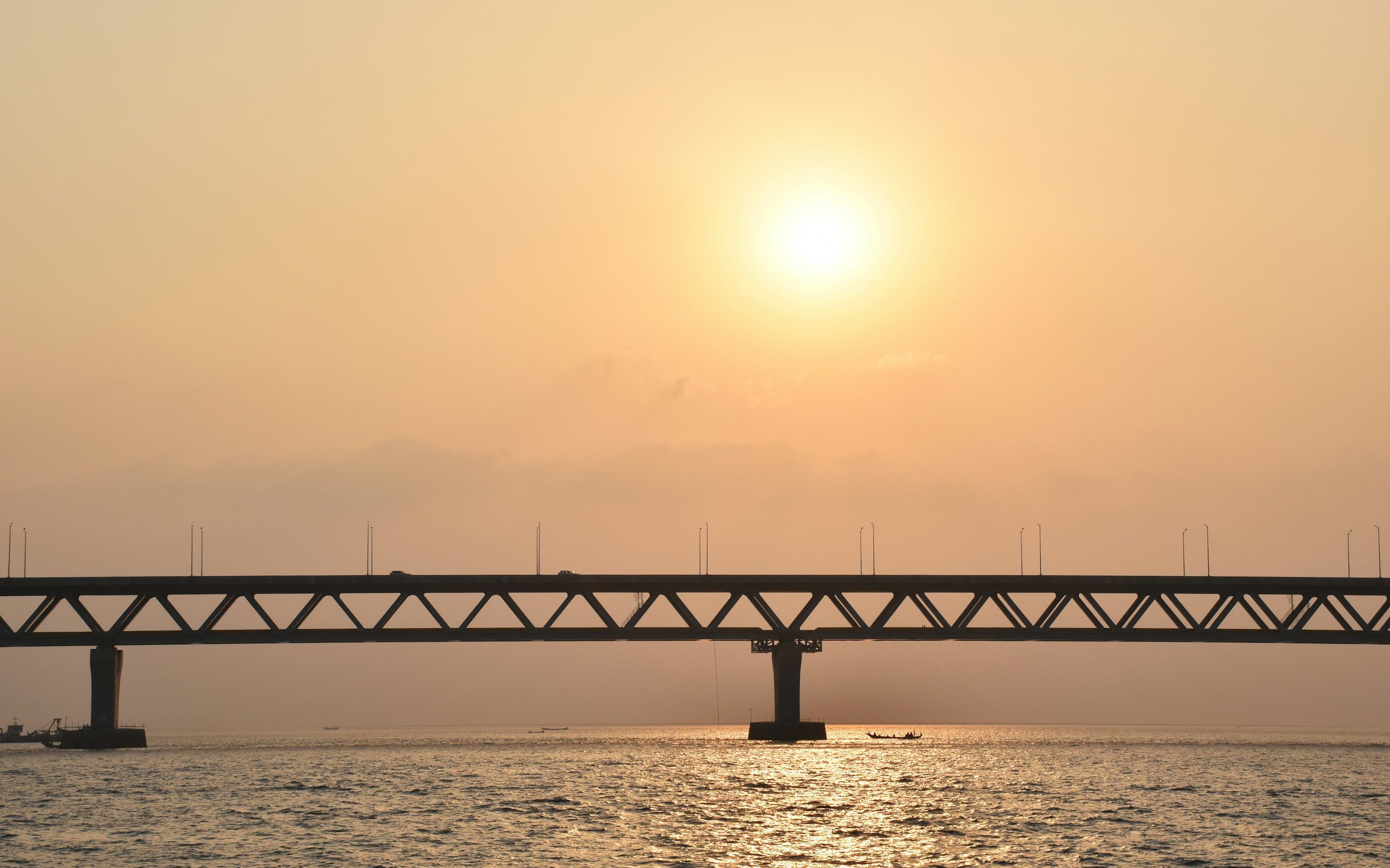 3000x1874 Padma Bridge Picture. Download Free Image