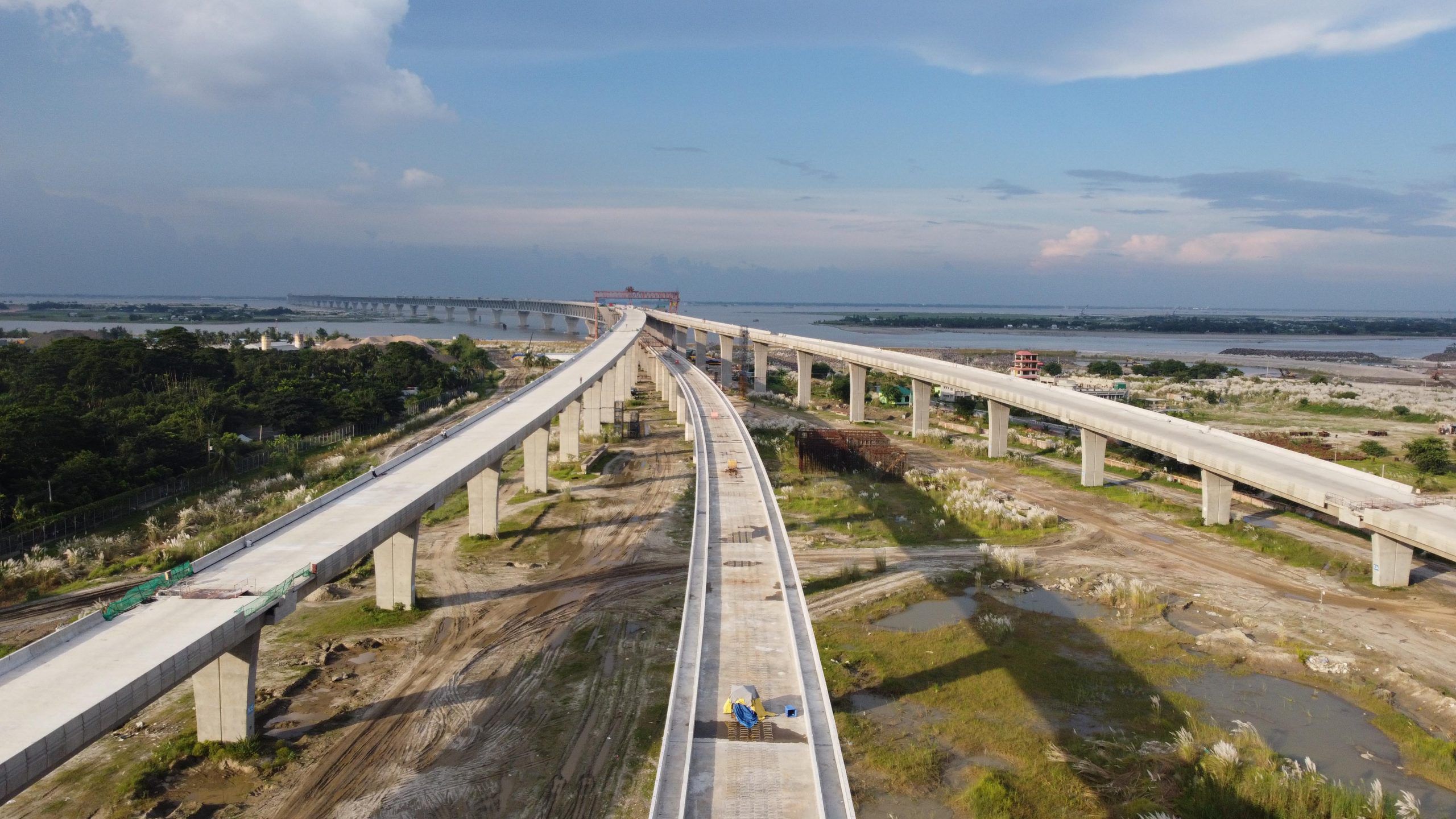 2560x1440 Padma rail and road bridge inaugurated Gazette International