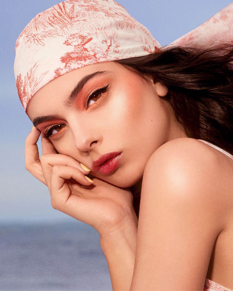 800x999 Deva Cassel Stuns in Dior Makeup Summer 2024 Ad