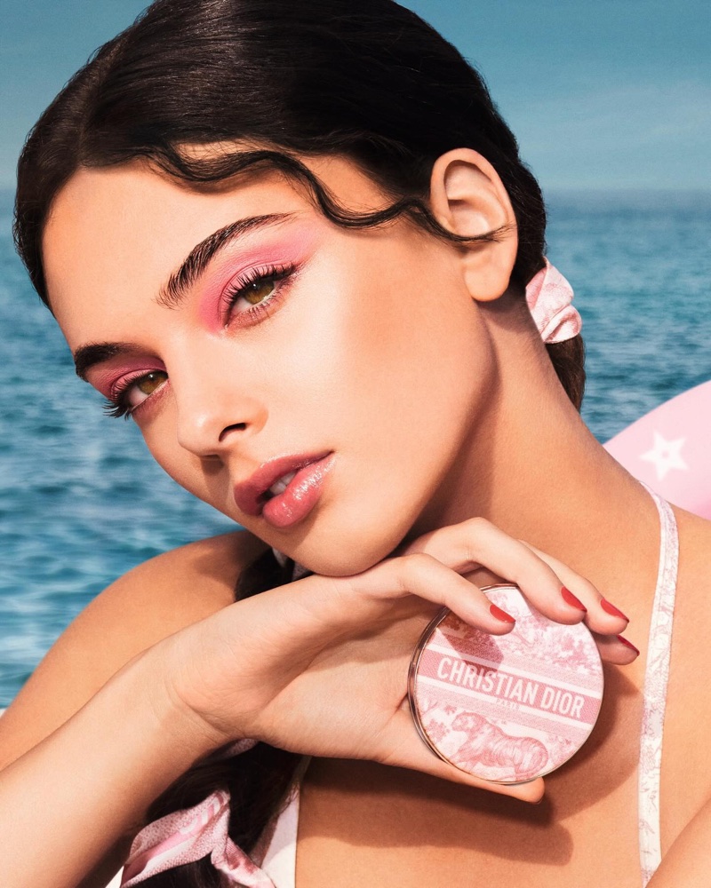 800x1000 Deva Cassel is Radiant in Dior Makeup Summer 2025 Ad