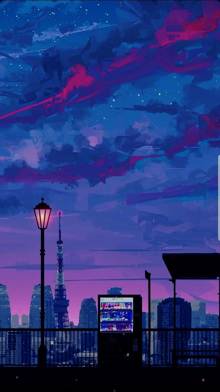 736x1311 Makes a wonderful lock screen wallpaper for dark mode users