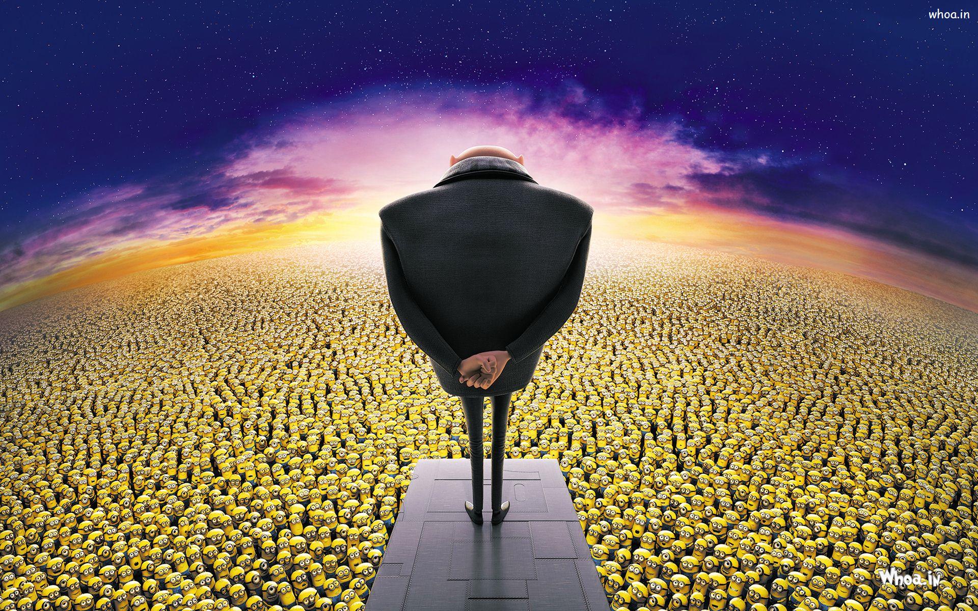 1920x1200 Mr.Gru And Minions In Despicable Me 2 HD Wallpaper