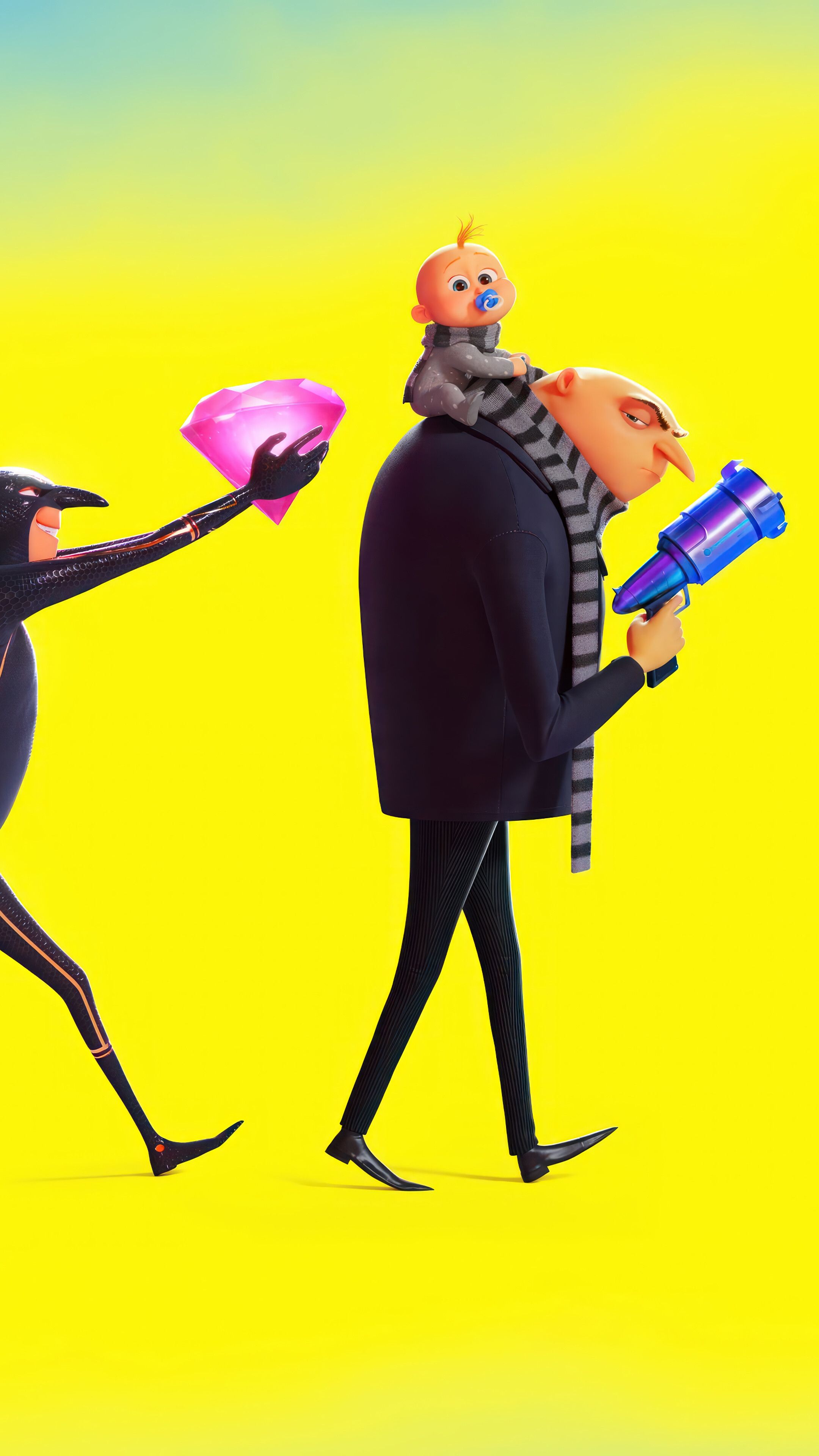 2160x3840 Despicable Me 4 Gru Evolution 4K Wallpaper iPhone HD Phone k