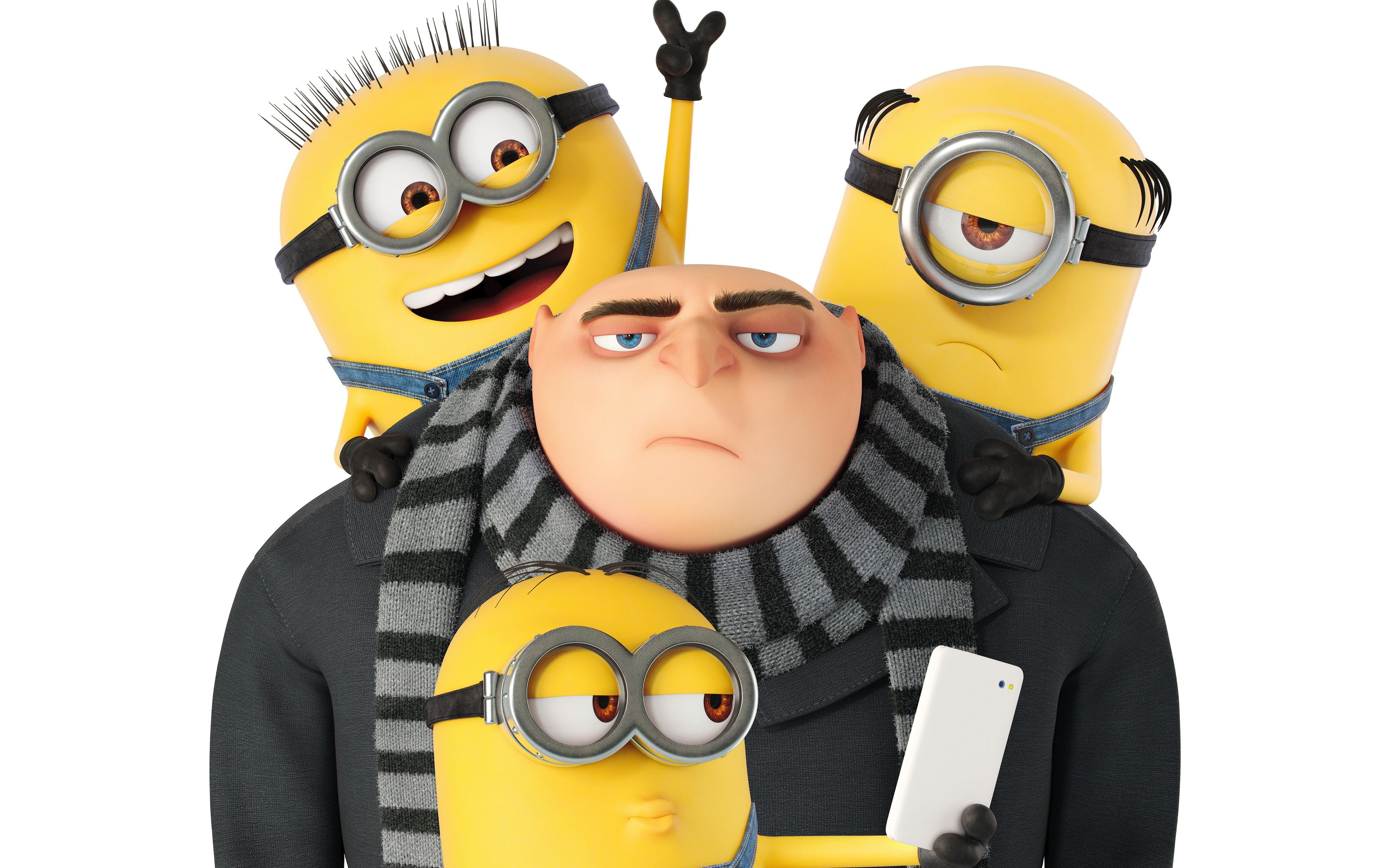 3840x2400 Gru Minions Despicable Me 3 5K Wallpaper