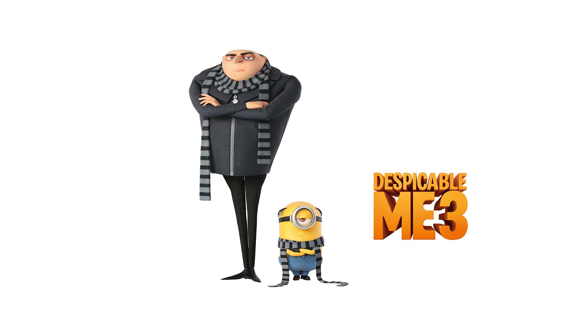 1920x1080 Despicable Me 3: Dru & Minion Wallpaper For Chromebook
