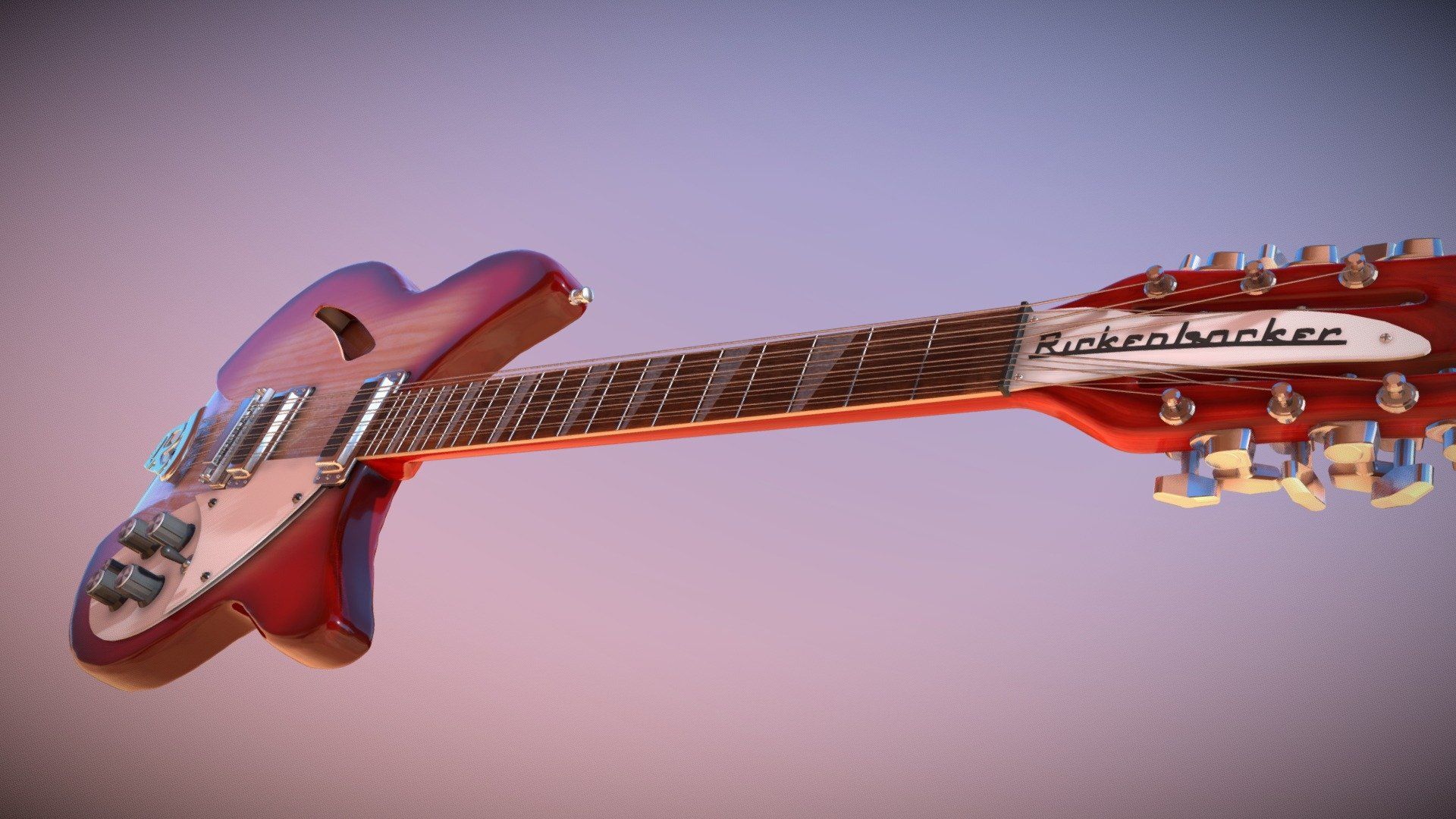 1920x1080 Electric Guitar 360 12 Model By Wild Xipster [e91dd22]