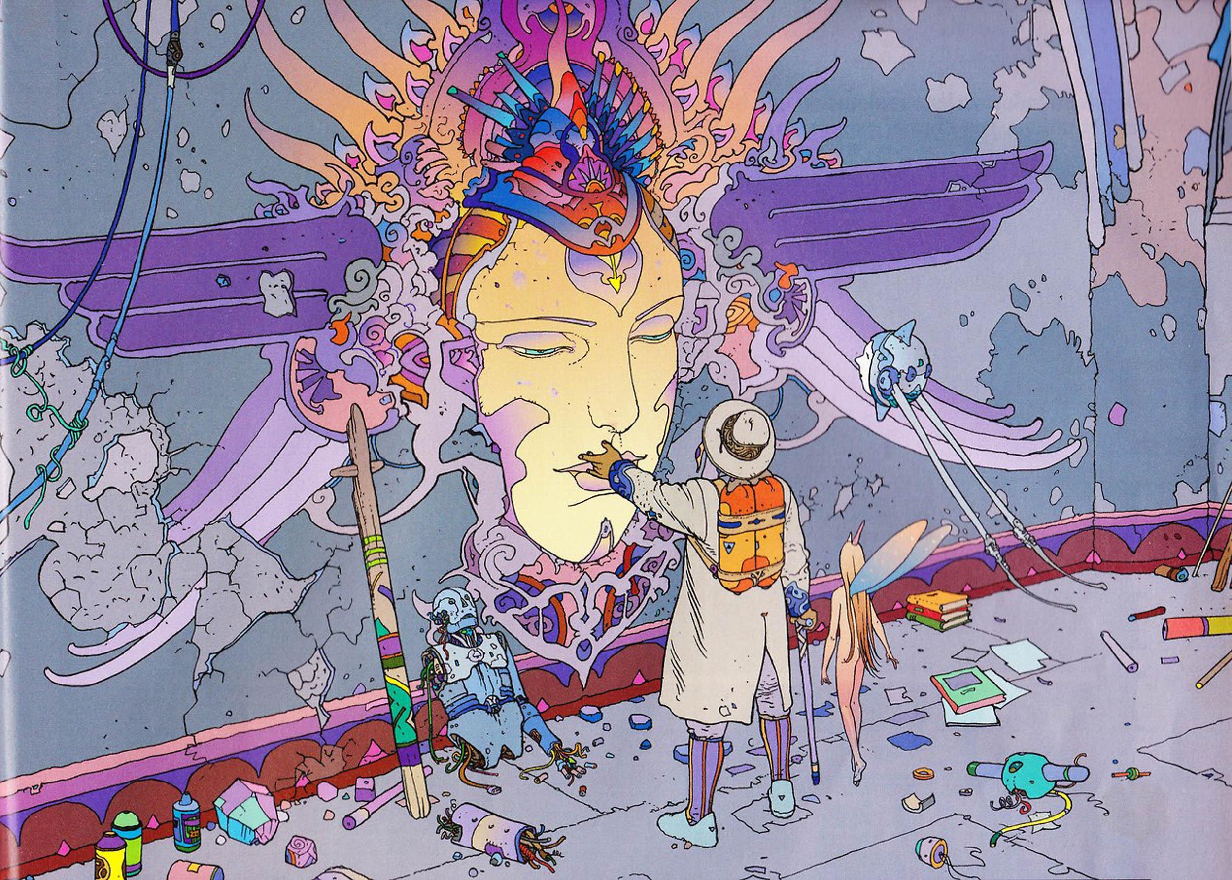 2500x1787 Jean Giraud Moebius Wallpaper