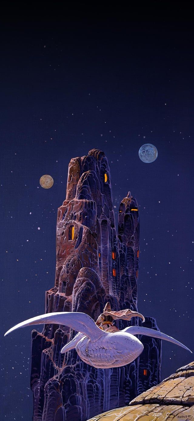 640x1385 Moebius wallpaper bundle of the ones I've done so far (+ 3 new ones)!